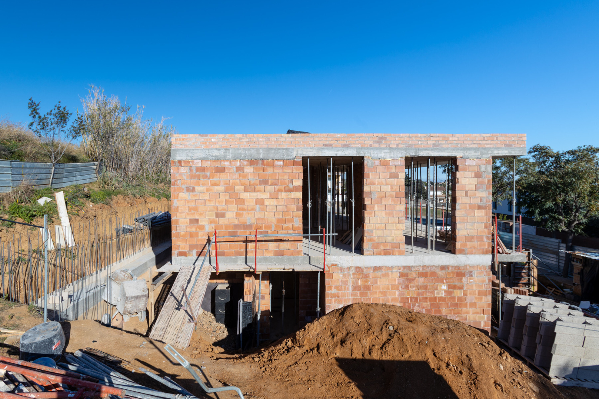  Ecological design house under construction in Vilassar - Costa Barcelona - 物件實景