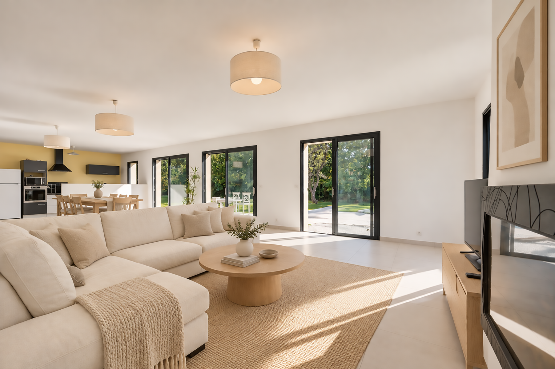  200 m² Family Home on 2100 m² For Sale West of Aix-en-Provence - 物件實景