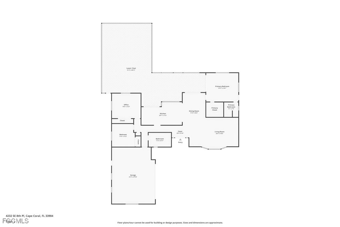 Cape Coral, Florida, 33904, United States, 3 Bedrooms Bedrooms, ,2 BathroomsBathrooms,Residential,For Sale,1990784