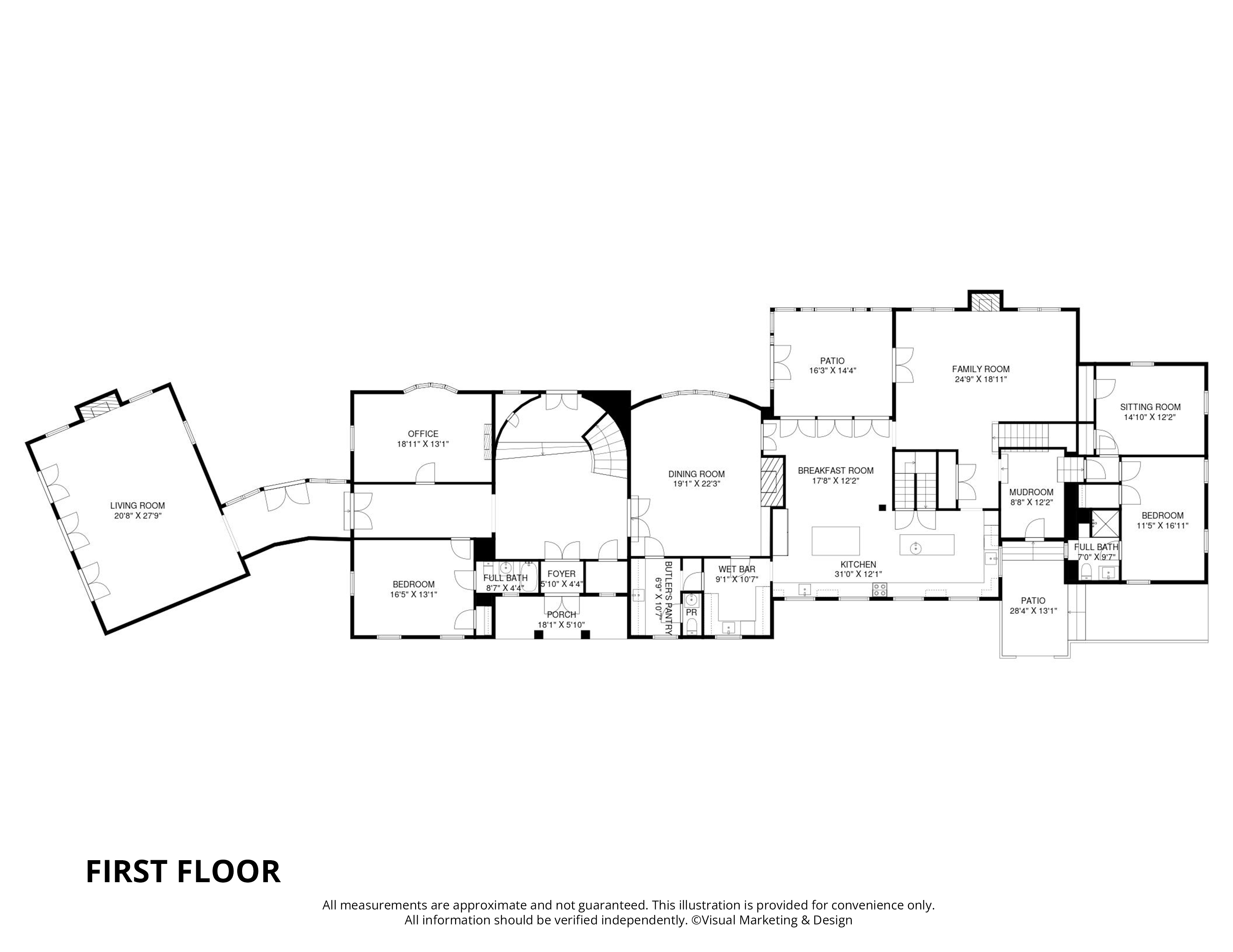  Iconic 1930s Princeton Estate with Pool, Home Theater, and Acreage - 物件實景