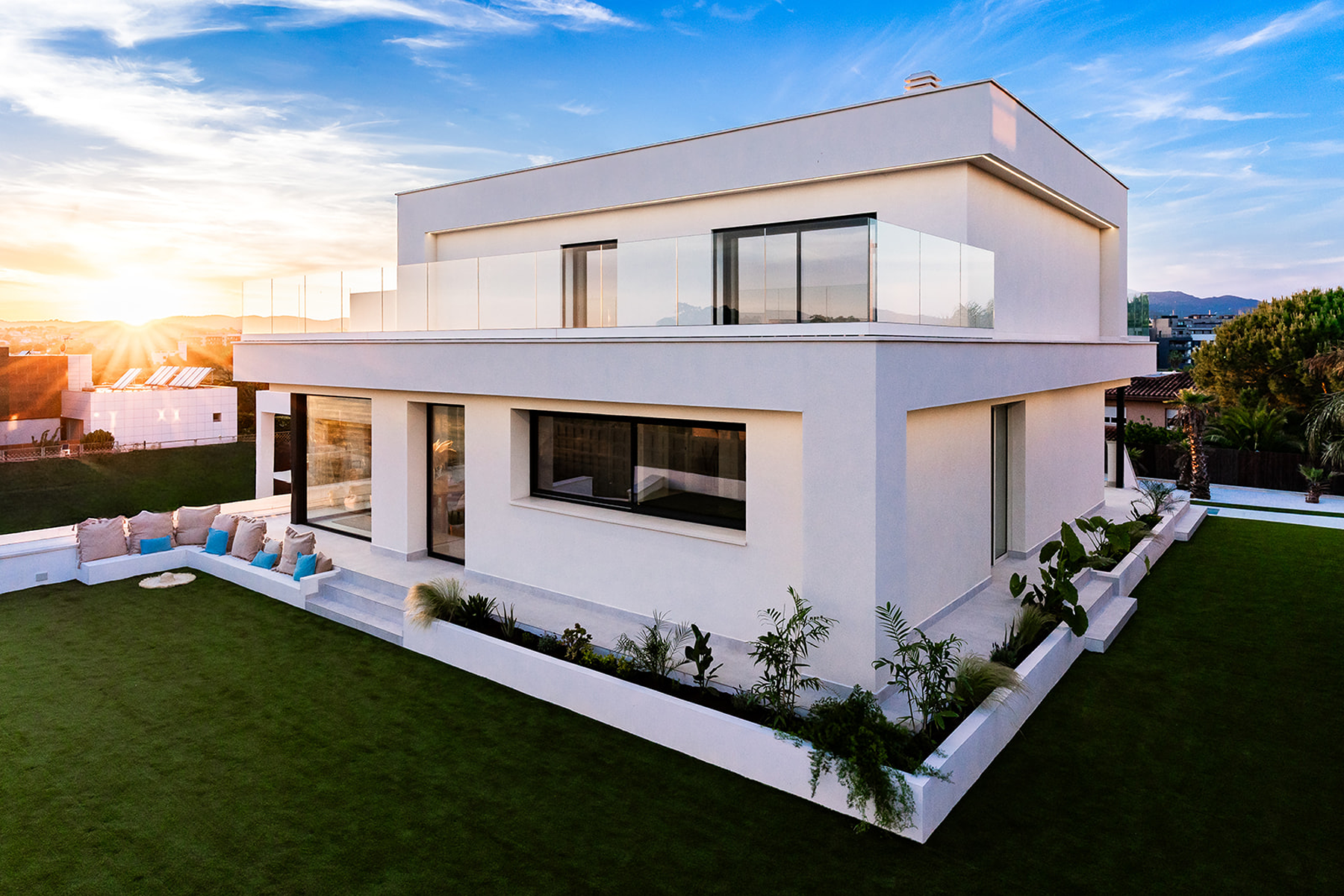  Contemporary villa with sea views in Aragai, Vilanova i la Geltrú - 物件實景