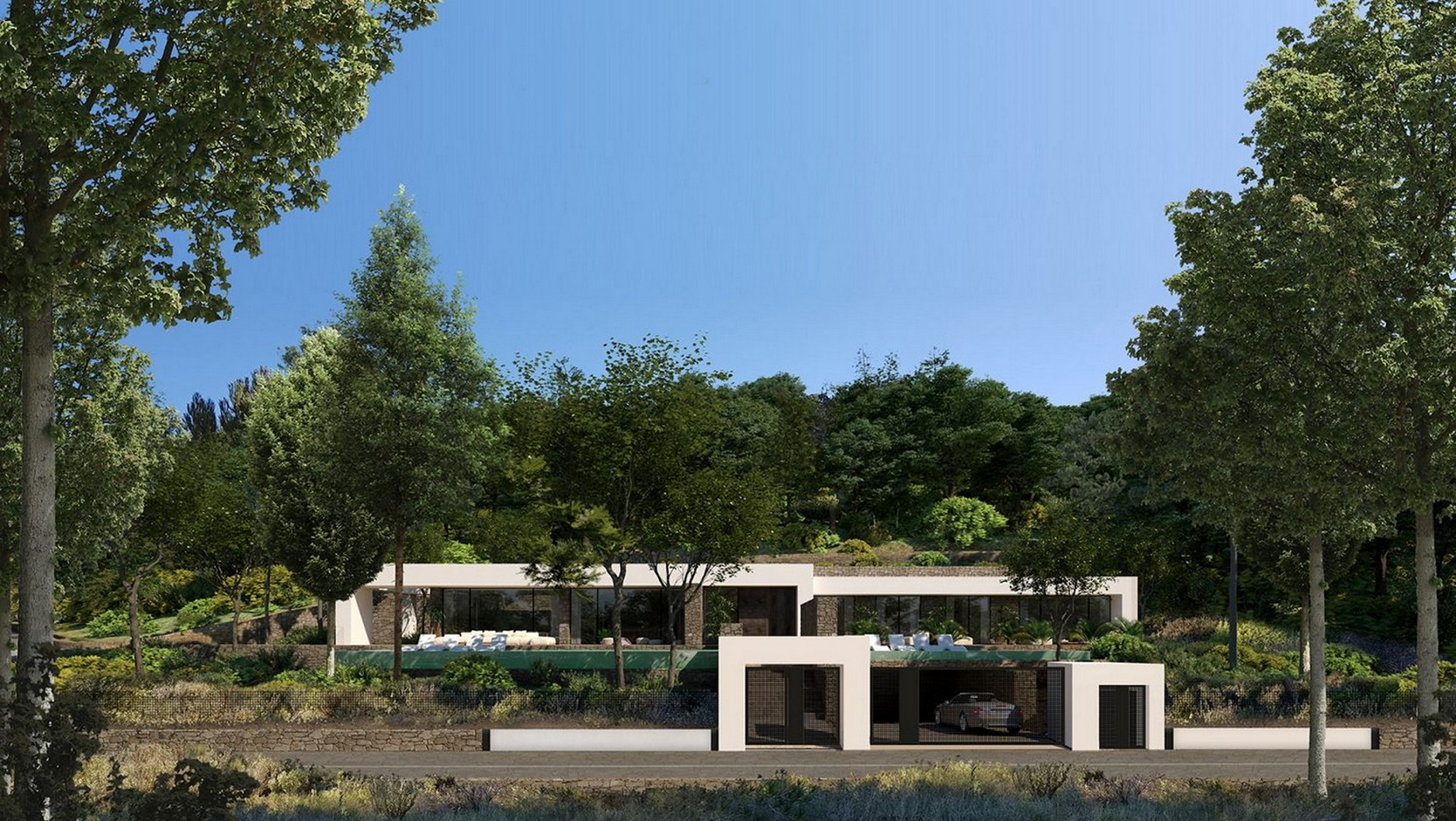  Villa 2 with golf course views, modern design, and total privacy - 物件實景