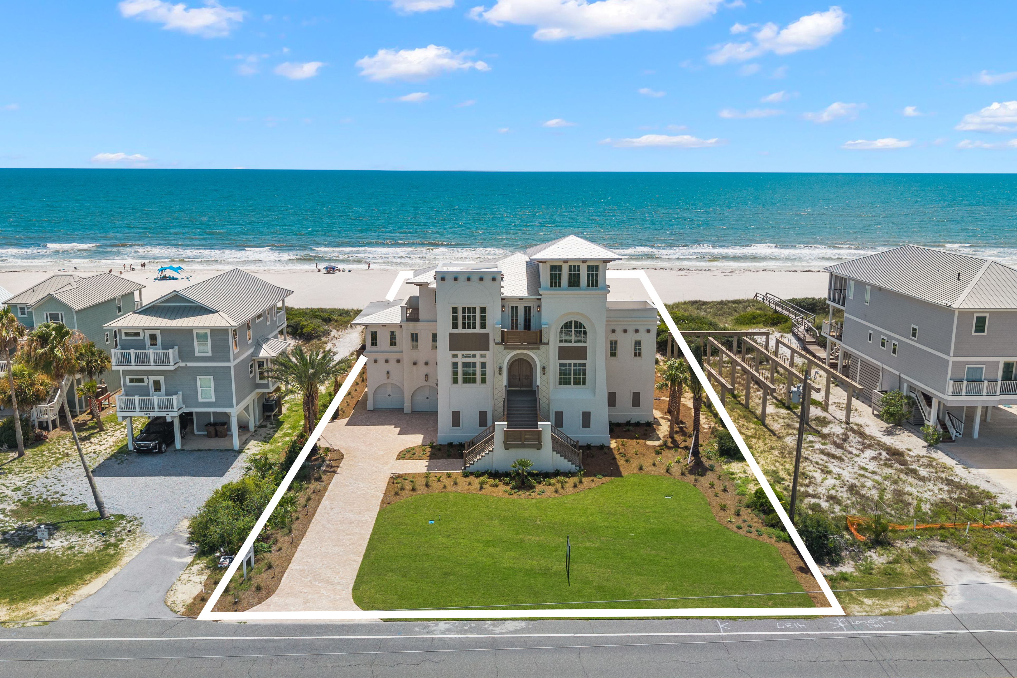  Legacy Gulf-Front Estate With Private Beach - 物件實景