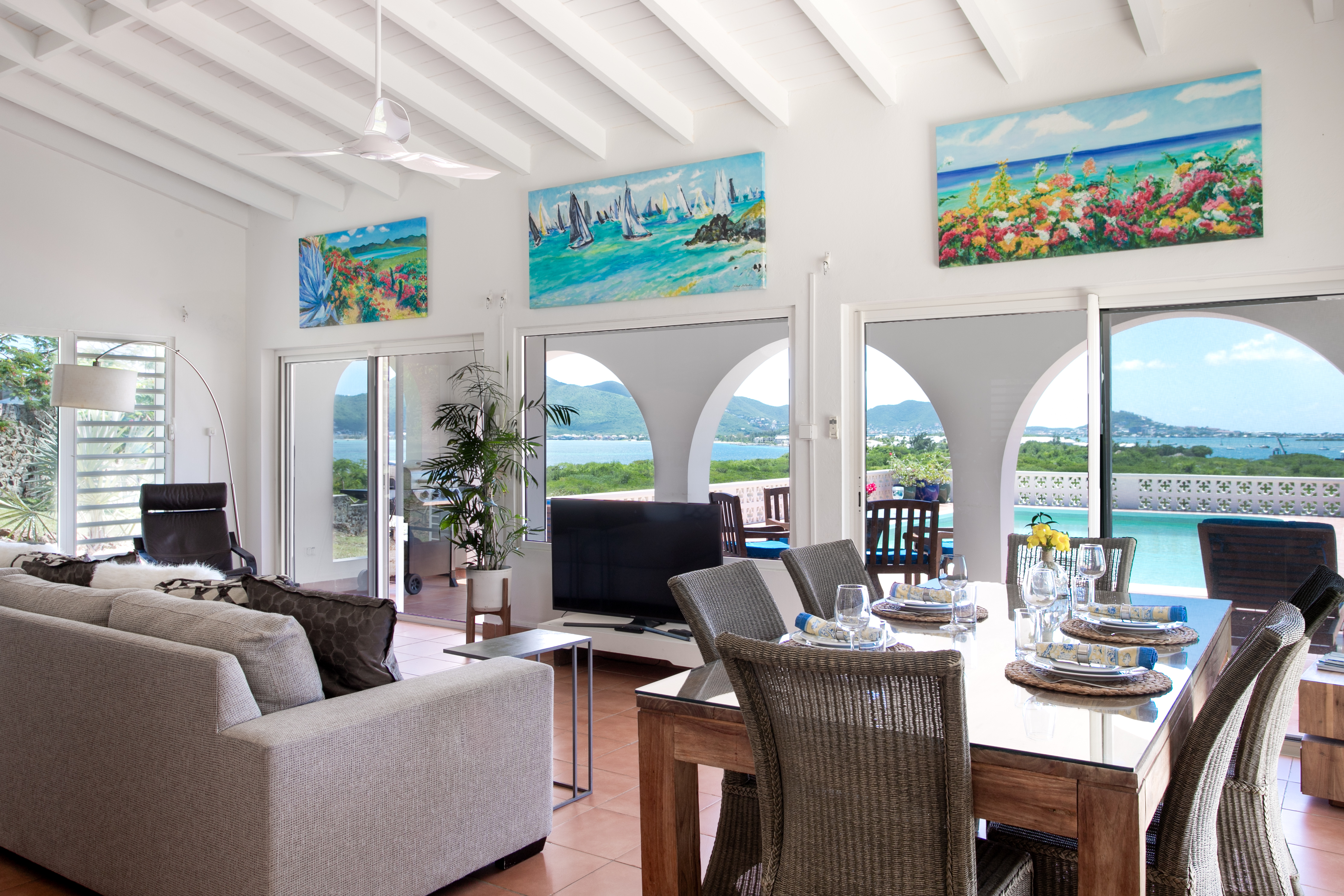  3 Bedroom Ocean View Villa Near Baie Rouge Beach - 物件實景