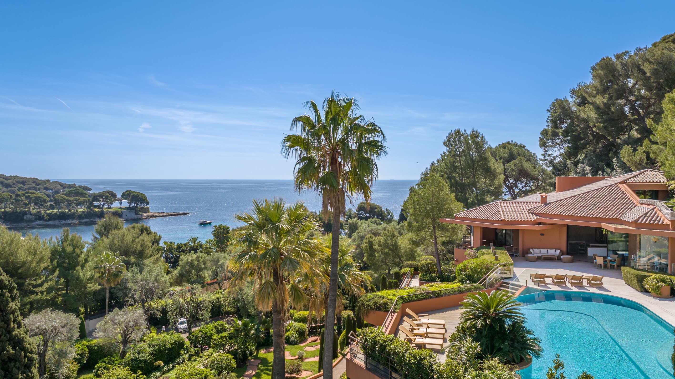  Saint Jean Cap Ferrat, exceptional private estate for sale with two villas, inf… - 物件實景