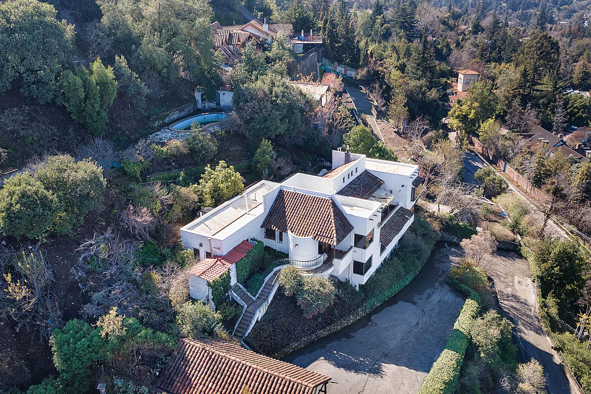  Home on 5,000 m² with spectacular panoramic views of Santiago – Lo Curro - 物件實景