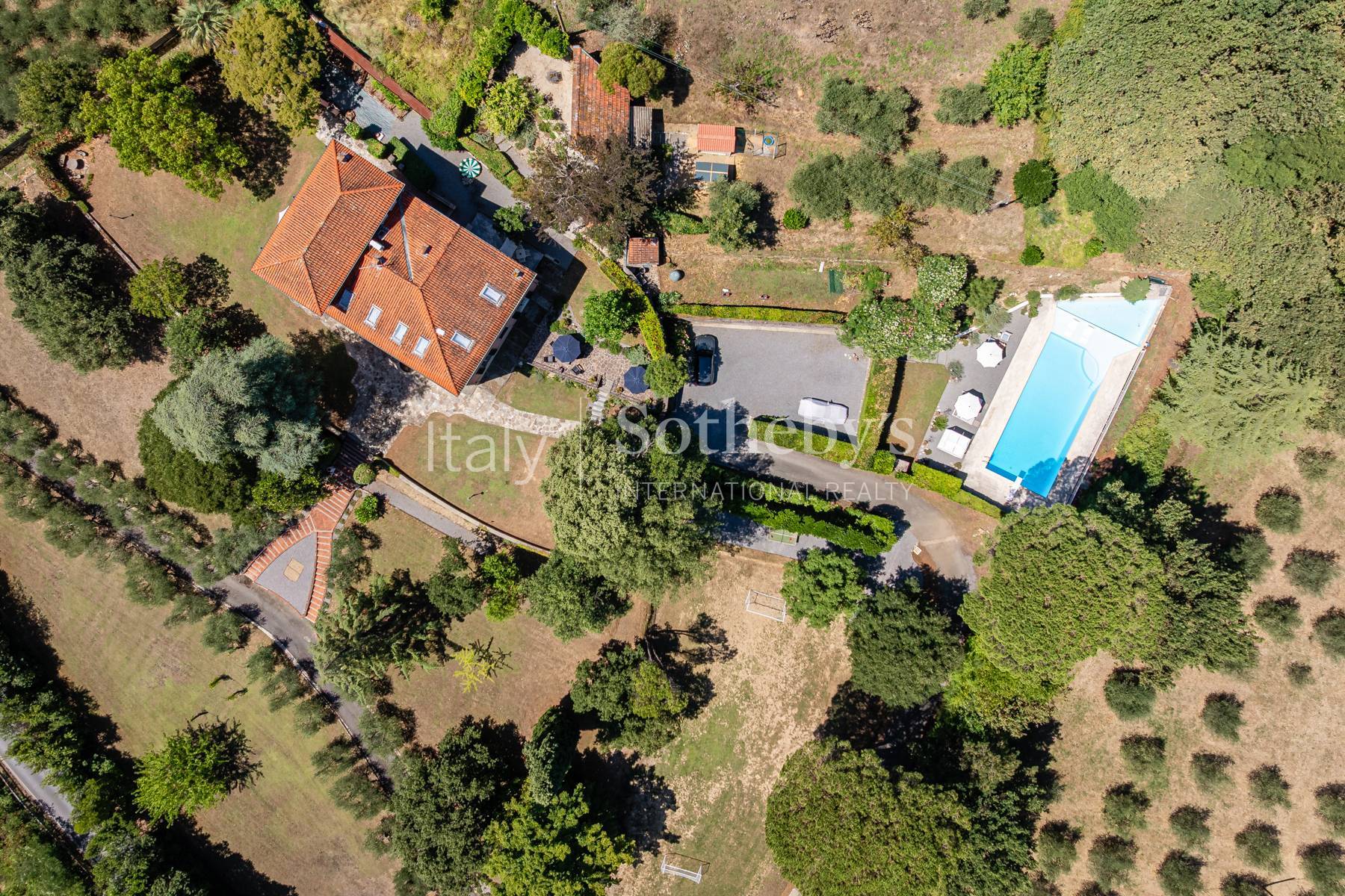  Refined Art Nouveau villa on the rolling hills of Lucca - 物件實景