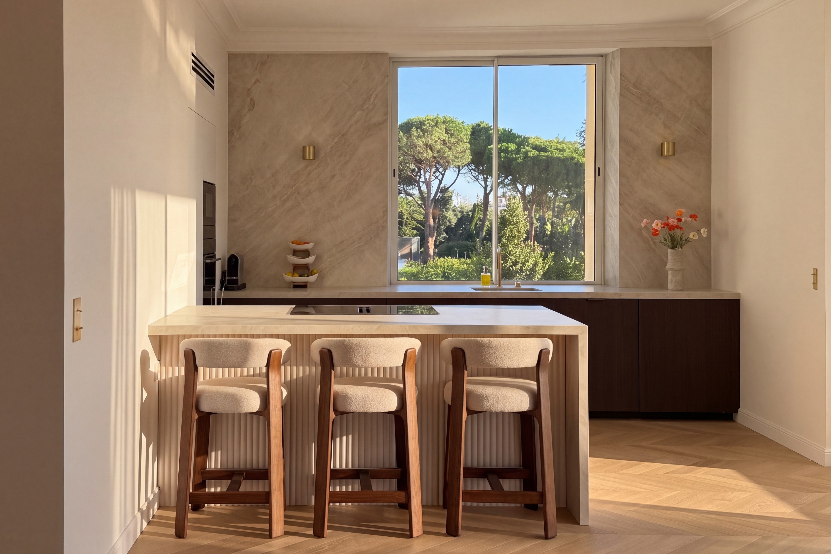  Cannes Basse Californie, renovated three bedroom apartment with balcony and par… - 物件實景