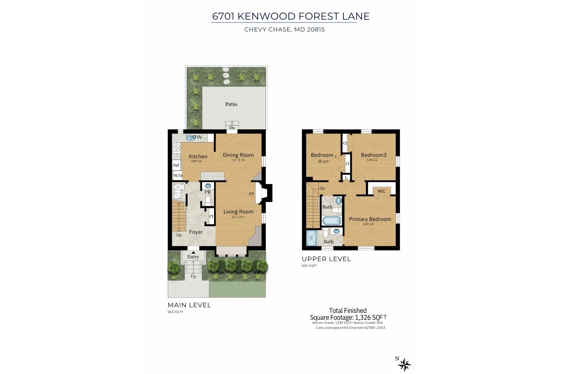  6701 Kenwood Forest Lane, Chevy Chase, MD, 20815 - 物件實景