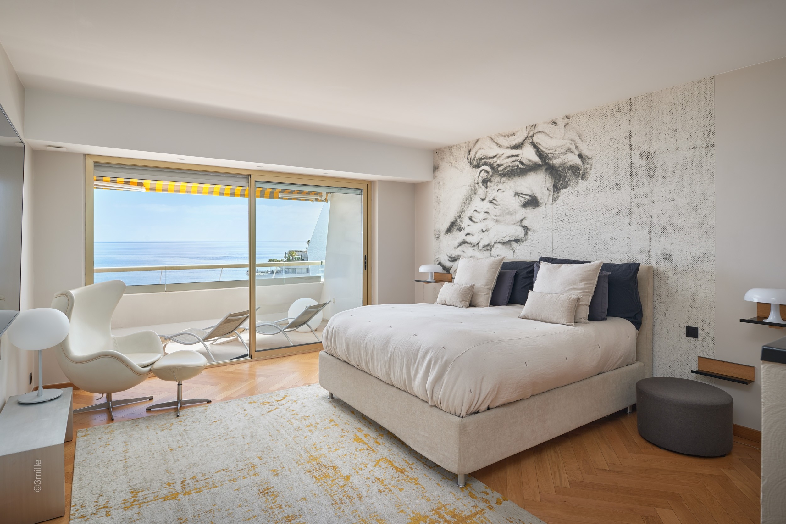  Sole agents, Villeneuve Loubet, Triplex Apartment on the top floor of the Marin… - 物件實景