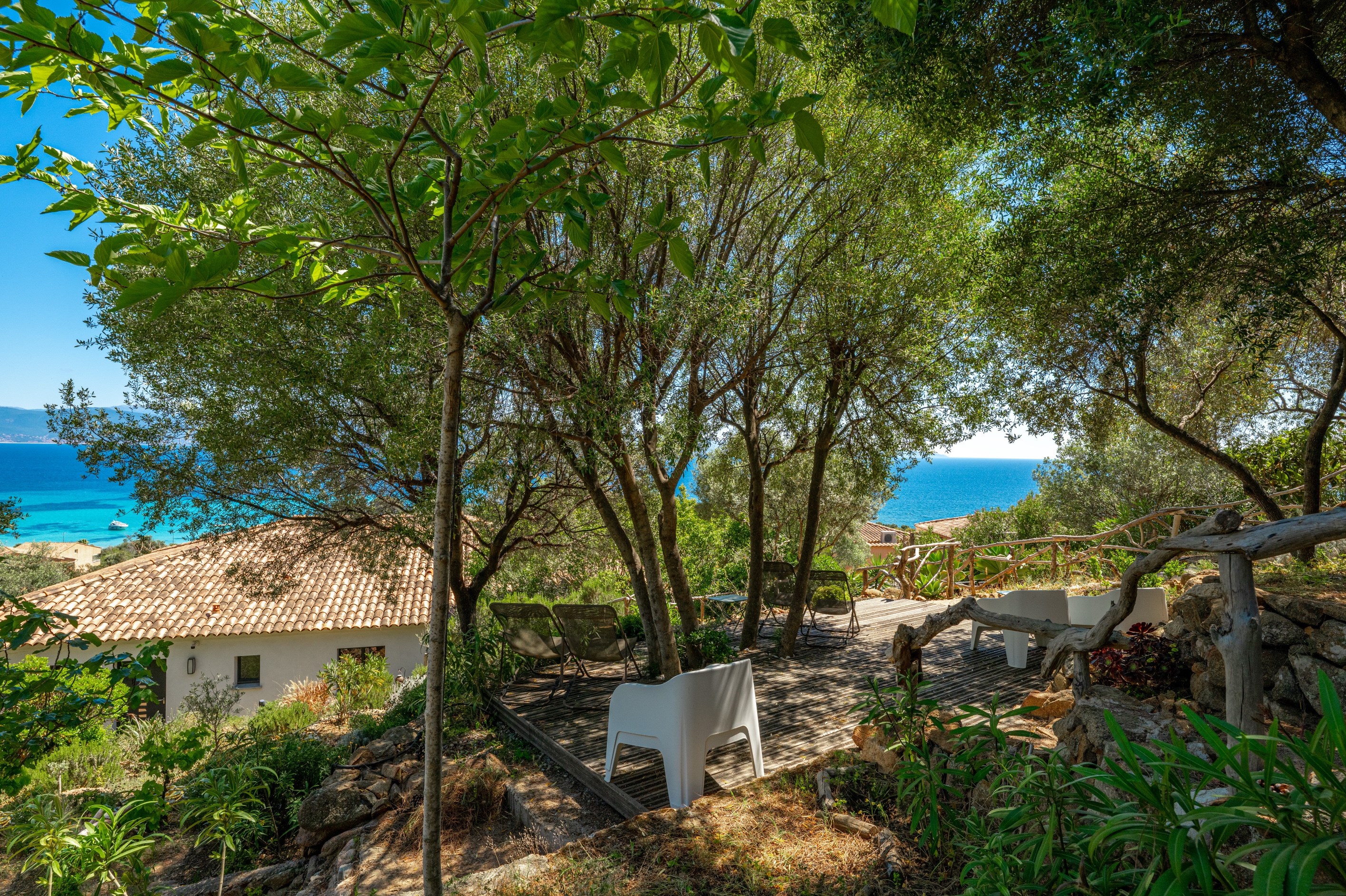  Luxury villa with pool and sea view, Sanguinary road Ajaccio - Corsica - 物件實景