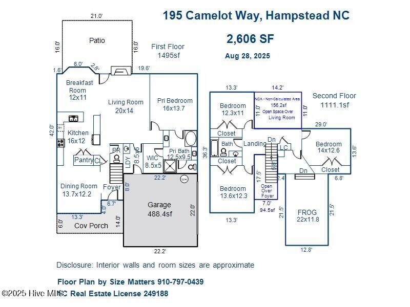 Hampstead, North Carolina, 28443, United States, 4 Bedrooms Bedrooms, ,3 BathroomsBathrooms,Residential,For Sale,1941997