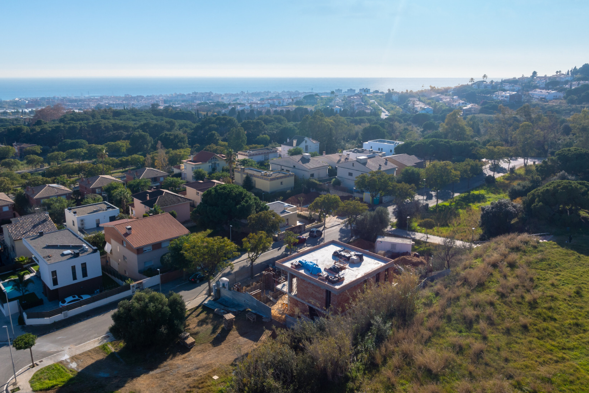  Ecological design house under construction in Vilassar - Costa Barcelona - 物件實景