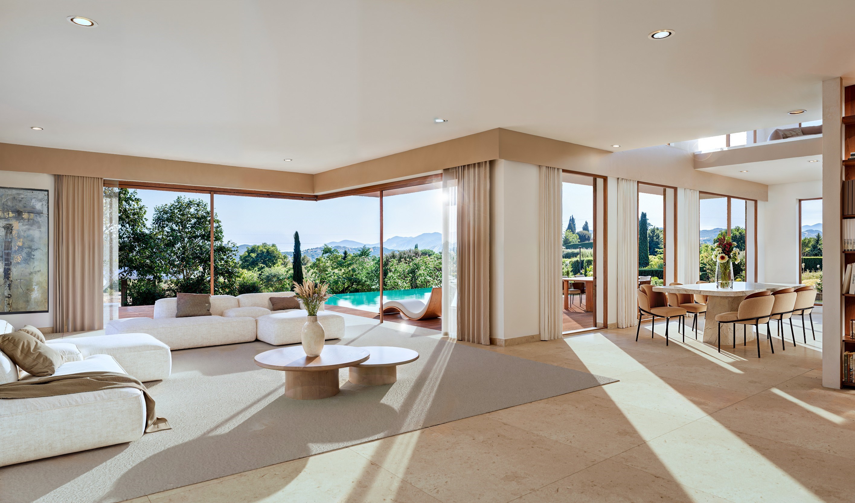  Modern 308 m² villa for sale in gated estate in Mougins on the Côte d’Azur - 物件實景