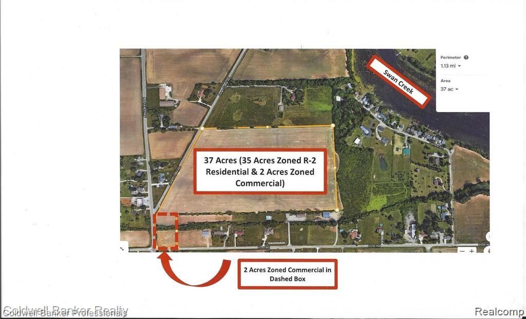 00000 Swan Creek Road, Berlin Twp, Michigan, 48166, United States, ,Land,For Sale,00000 Swan Creek Road,1437774