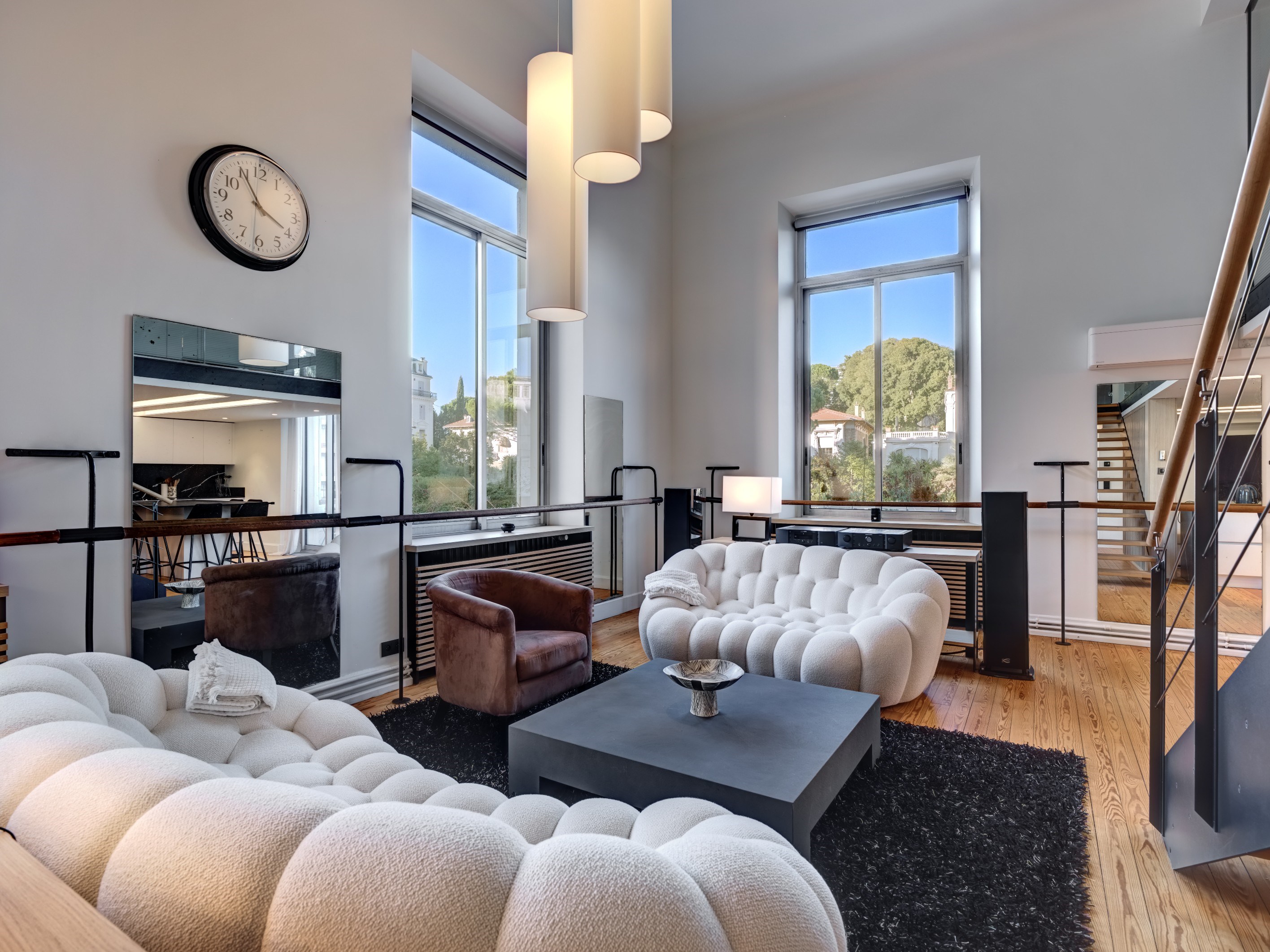  155 sqm Renovated Loft for Sale in Cannes Montfleury, Gallia Residence - 物件實景
