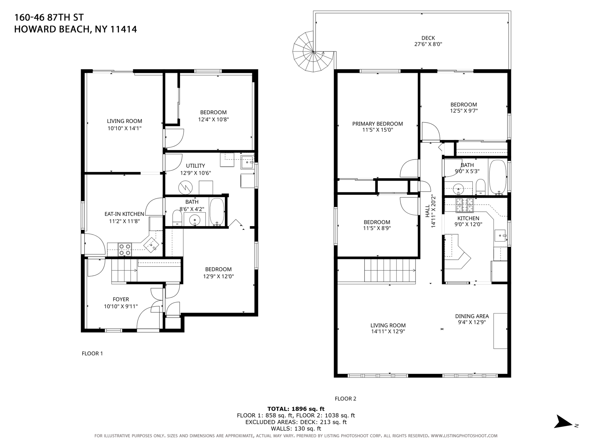 Howard Beach, New York, 11414, United States, 4 Bedrooms Bedrooms, ,2 BathroomsBathrooms,Residential,For Sale,1916184