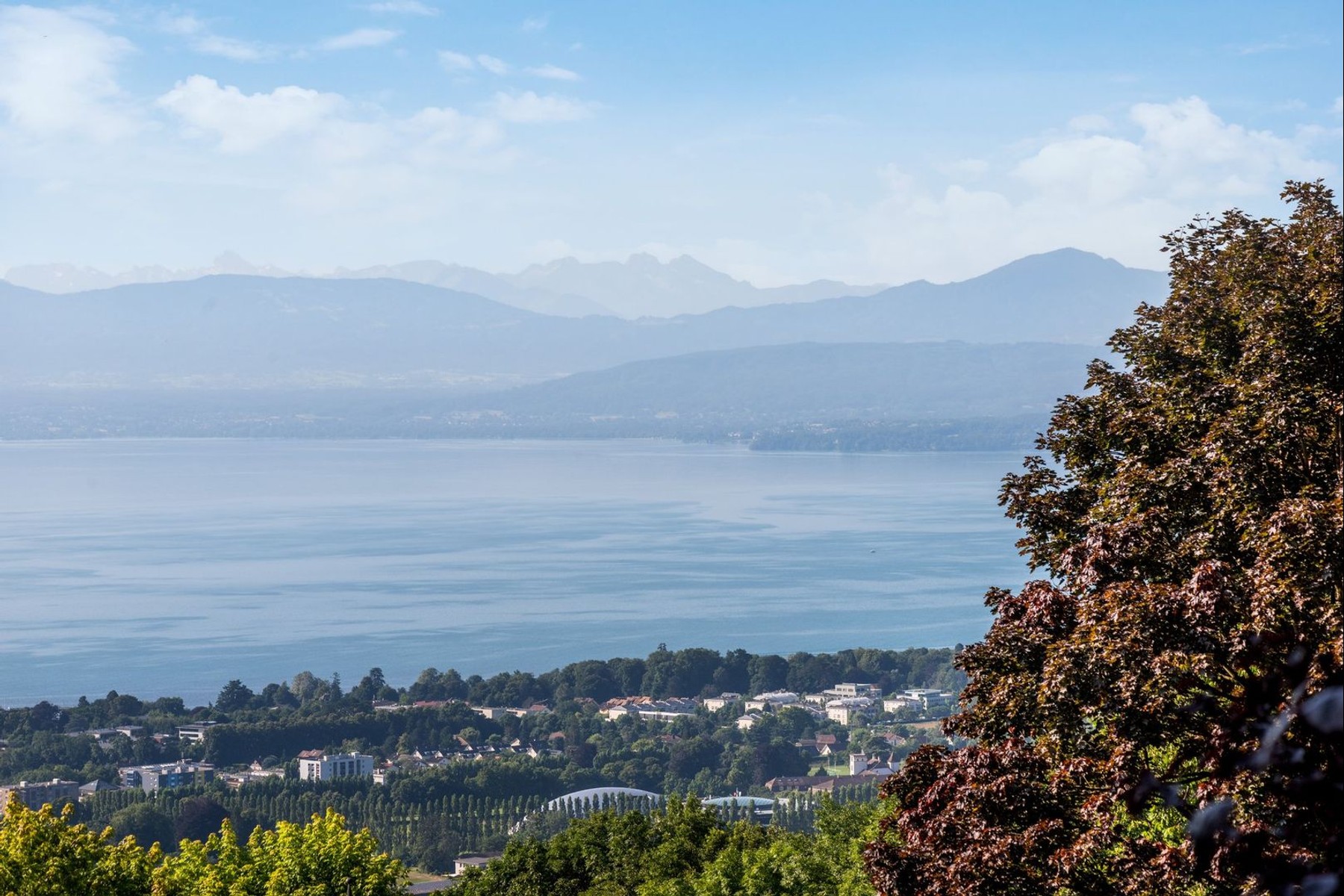  HOUSE WITH POOL IN A BUCOLIC SETTING OVERLOOKING THE LAKE AND ALPS - 物件實景