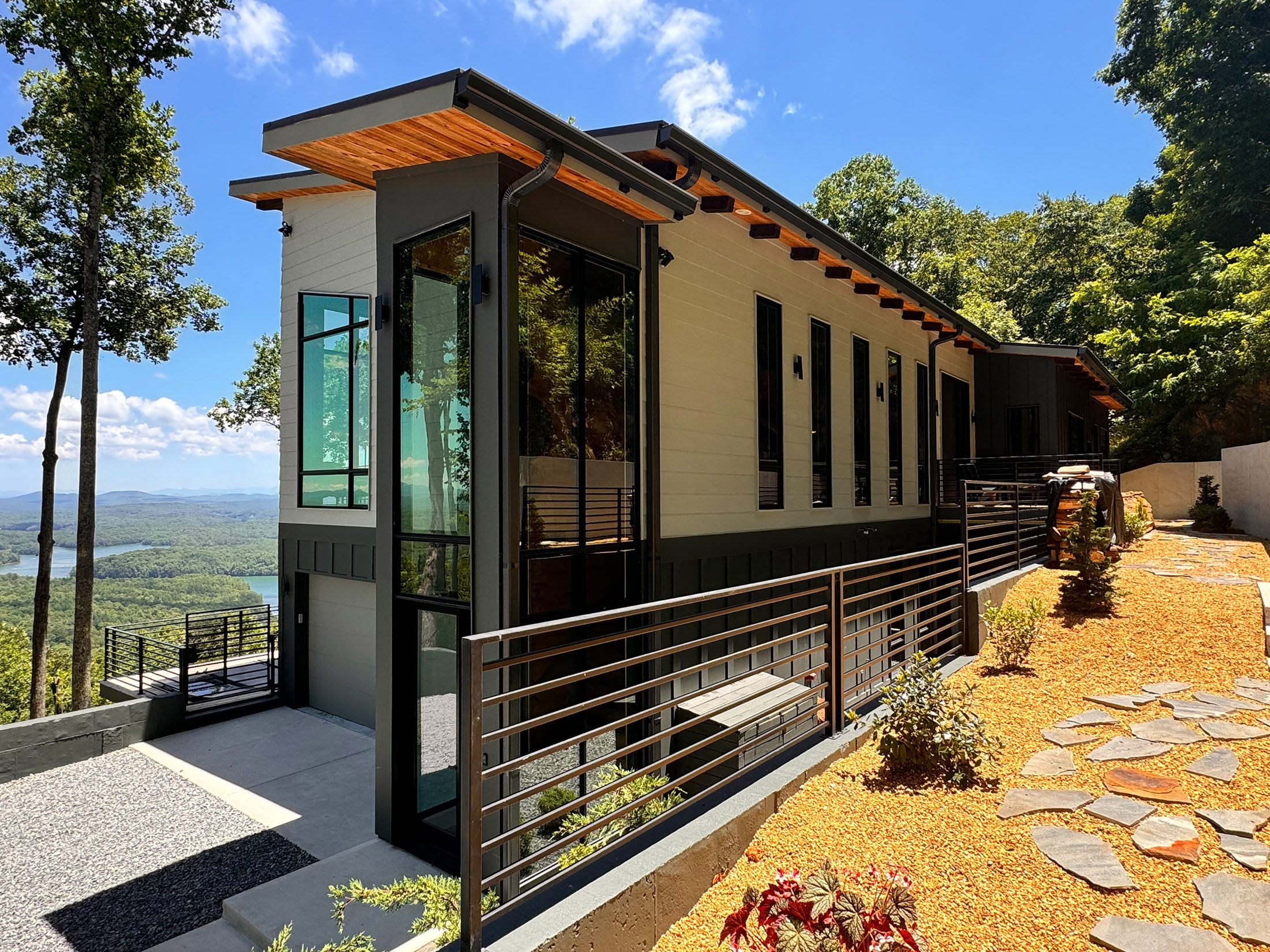  Contemporary Architectural Estate Overlooking Blue Ridge Lake - 物件實景