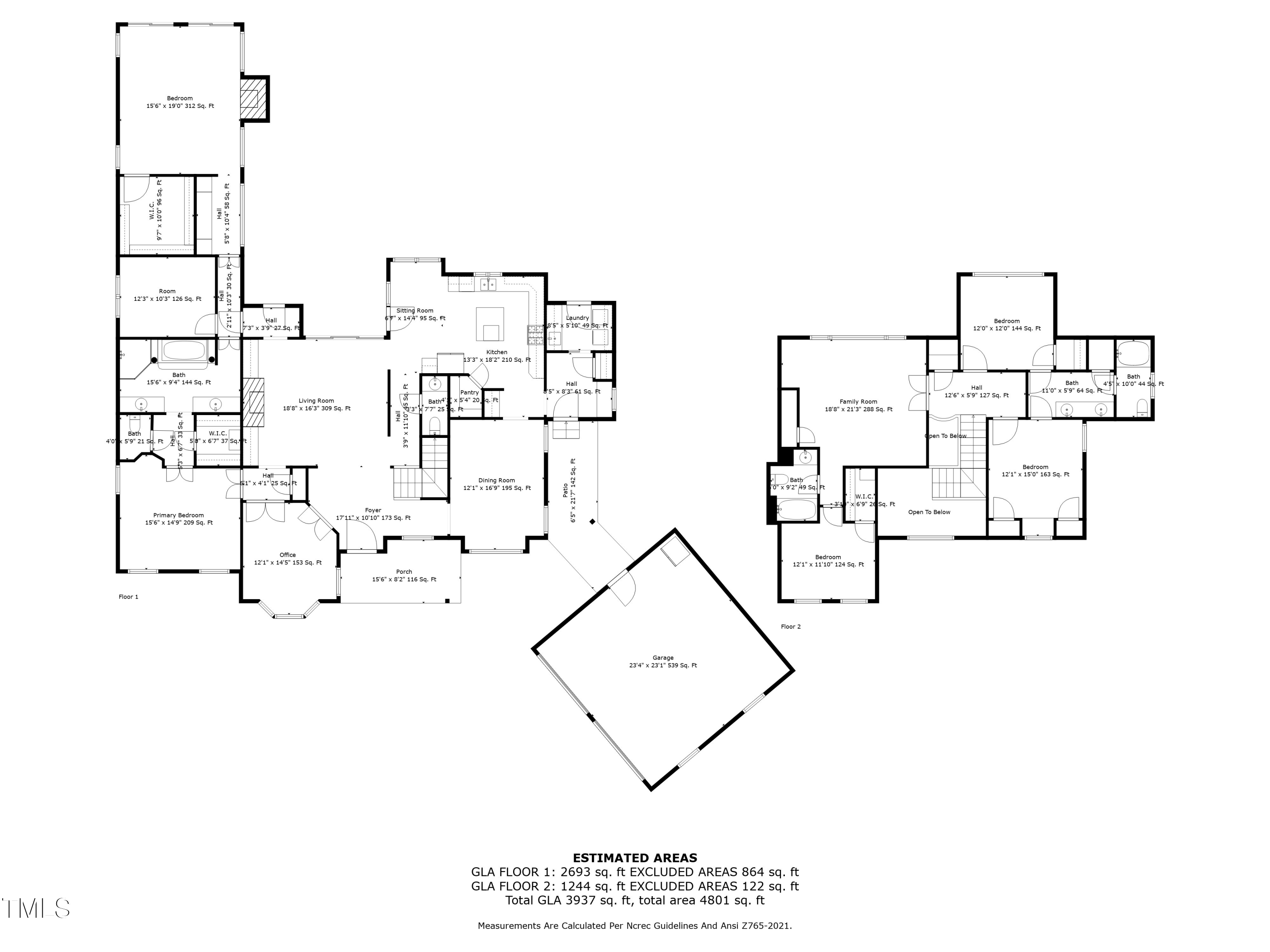Wake Forest, North Carolina, 27587, United States, 5 Bedrooms Bedrooms, ,4 BathroomsBathrooms,Residential,For Sale,1838008