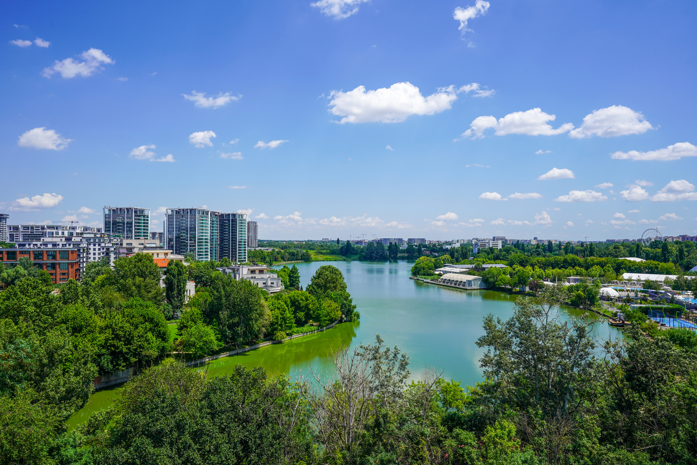  Lakefront Duplex Penthouse with a Panoramic Terrace on Lake Floreasca - 物件實景