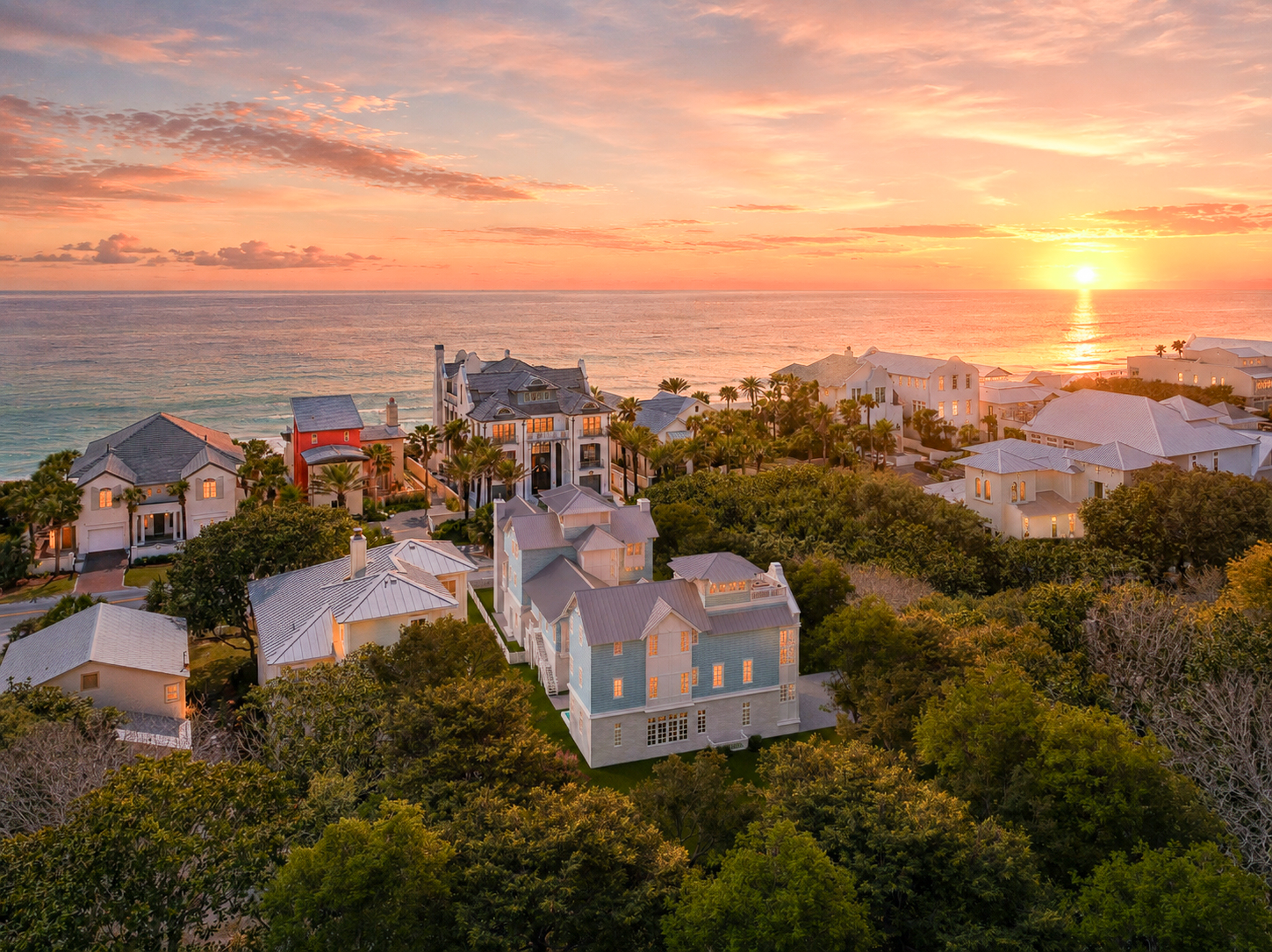  Gulf Views & Elevated Coastal Living in Old Seagrove - 物件實景