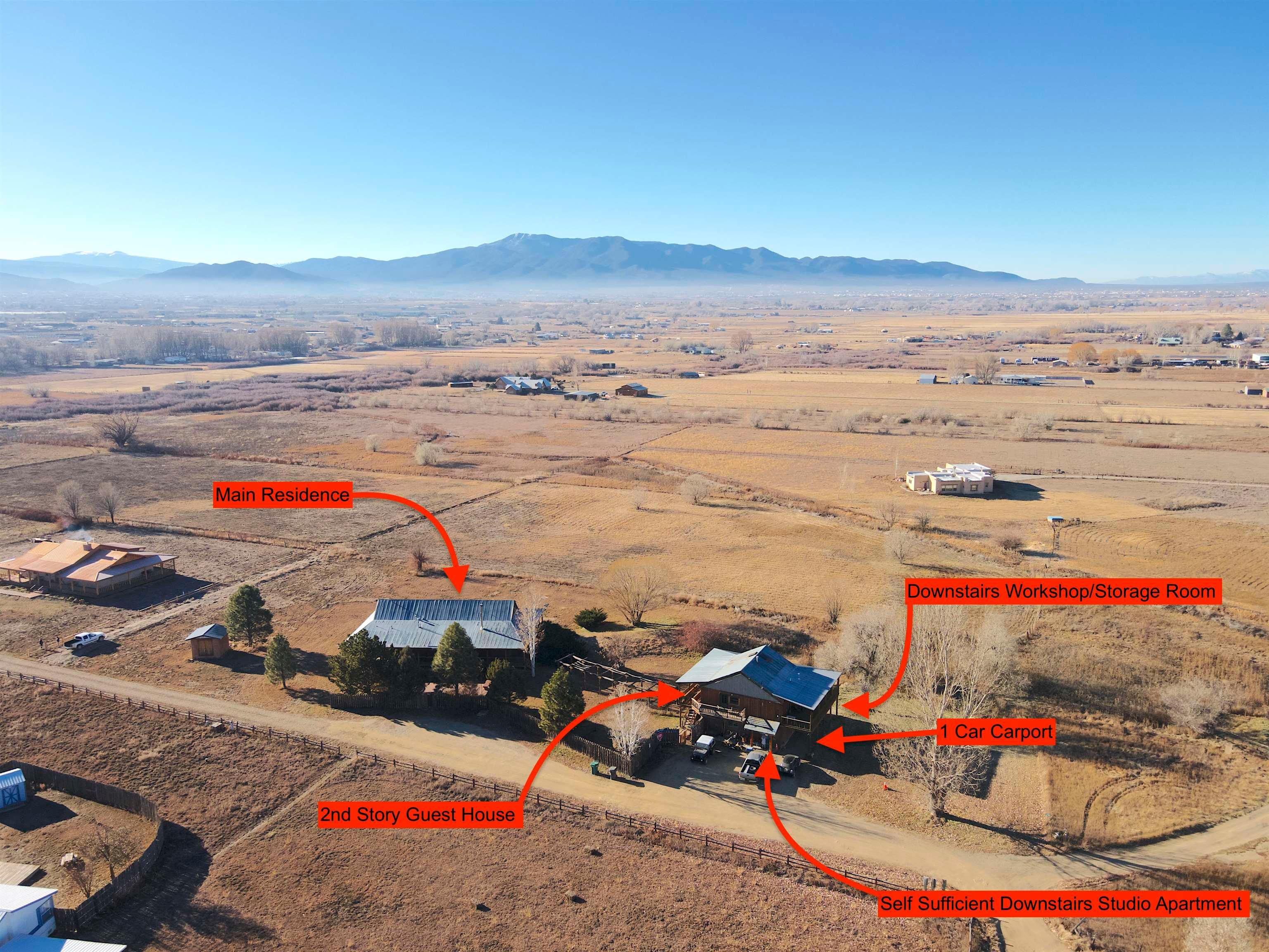 Taos, New Mexico, 87571, United States, 5 Bedrooms Bedrooms, ,5 BathroomsBathrooms,Residential,For Sale,1850359