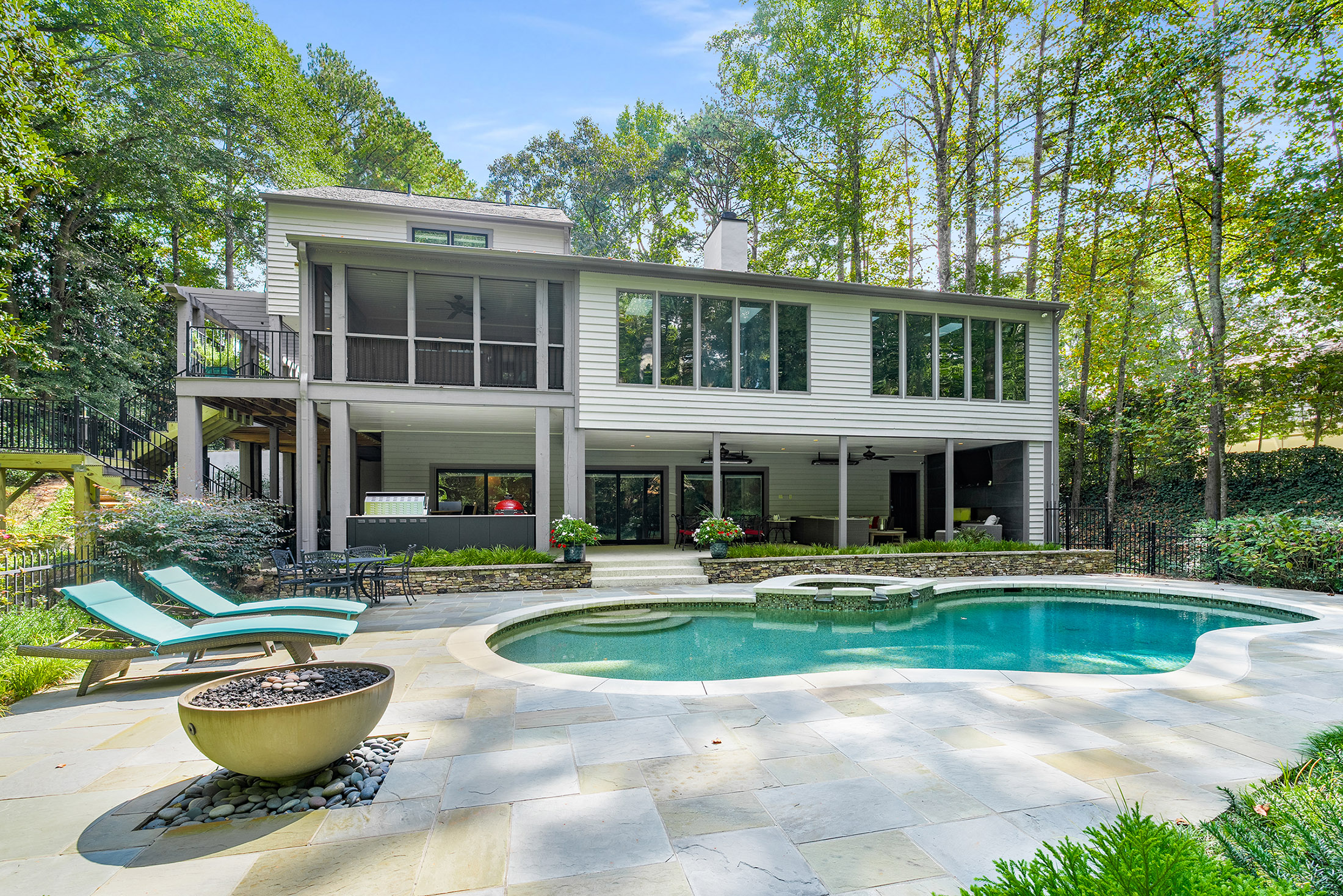  Expanded and Renovated Contemporary Vinings Home - 物件實景