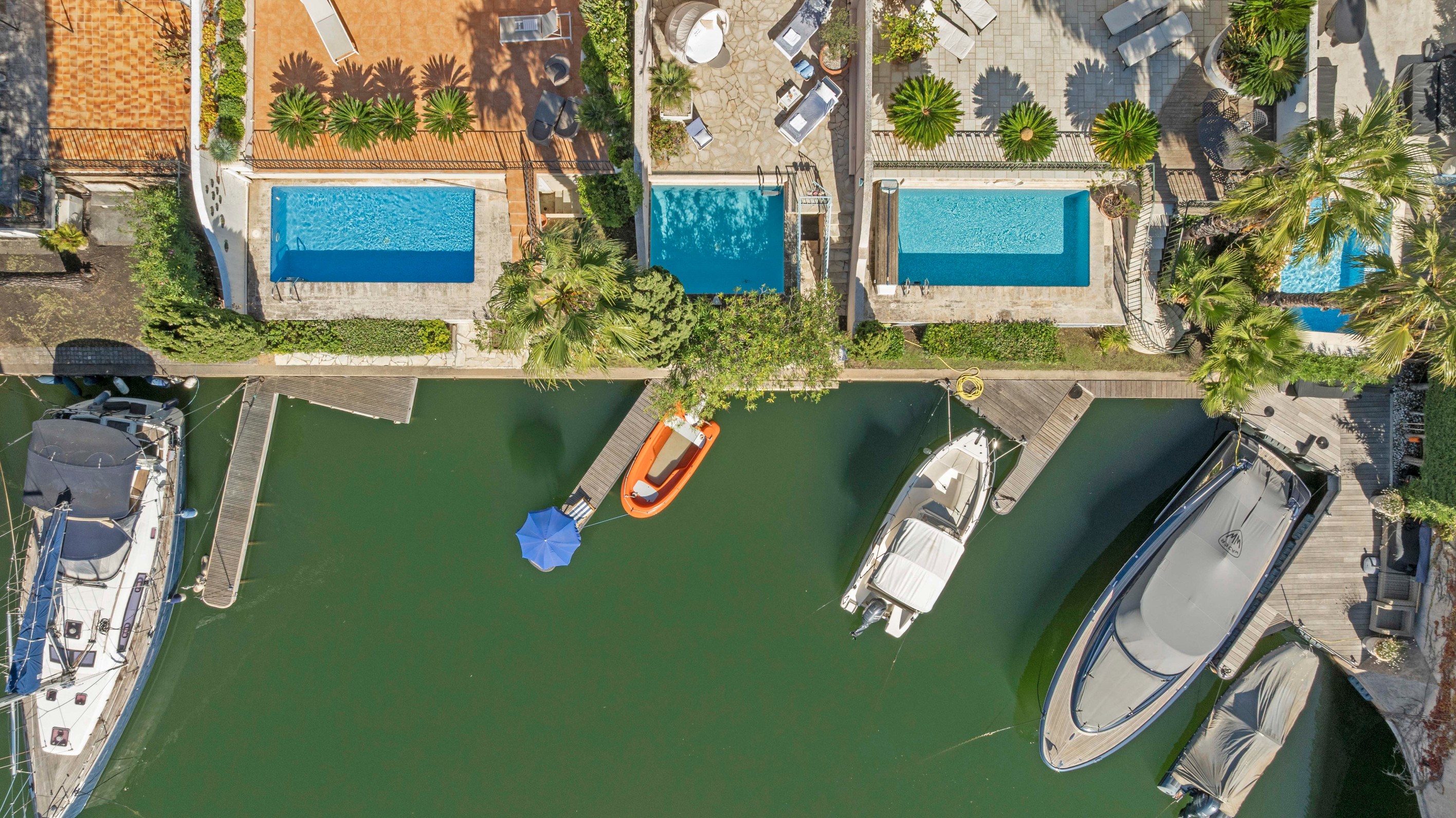  House with private mooring in Port Grimaud – 3 bedrooms, pool, Gulf of Saint-Tr… - 物件實景