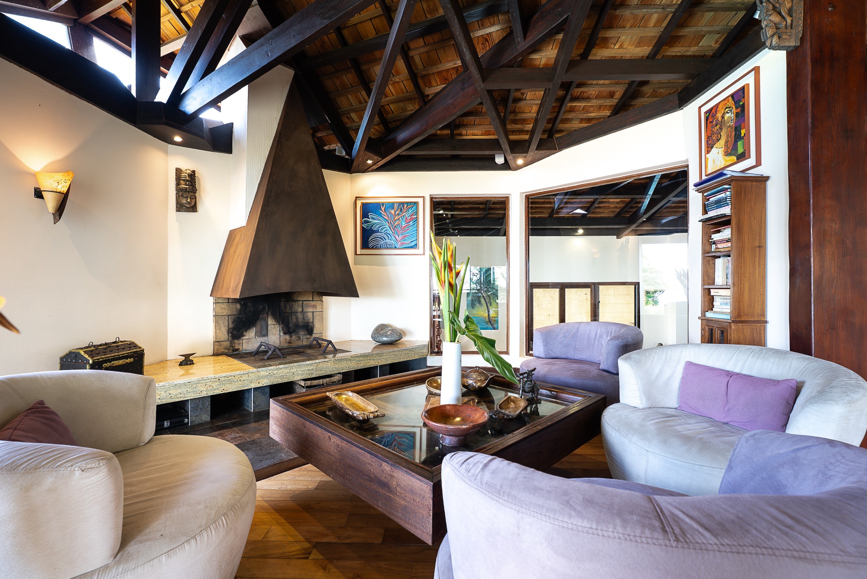  Tahiti - Punaauia - Exceptional villa with breathtaking views of the sea and Mo… - 物件實景