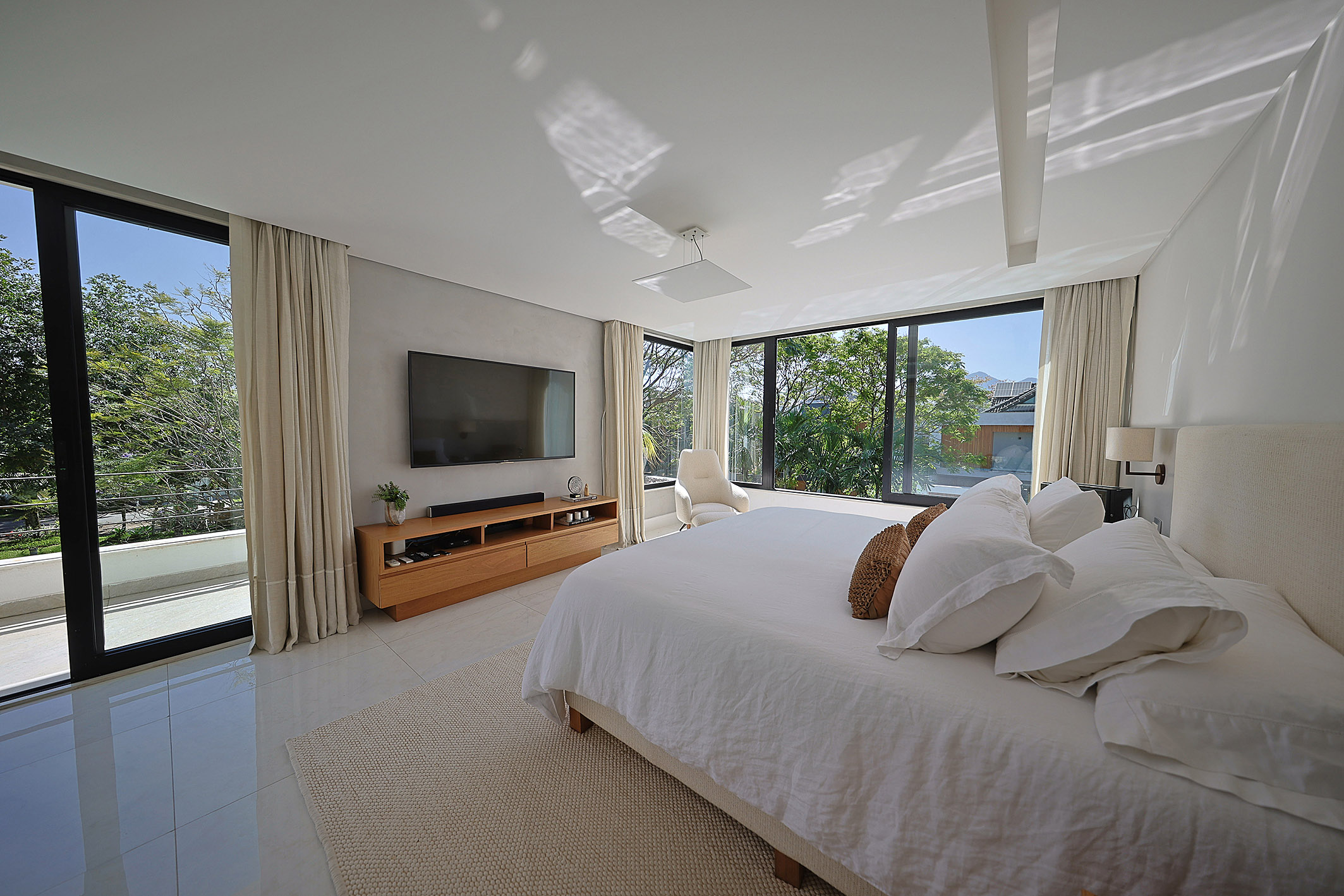  Contemporary House with 5 Suites in Barra da Tijuca - 物件實景