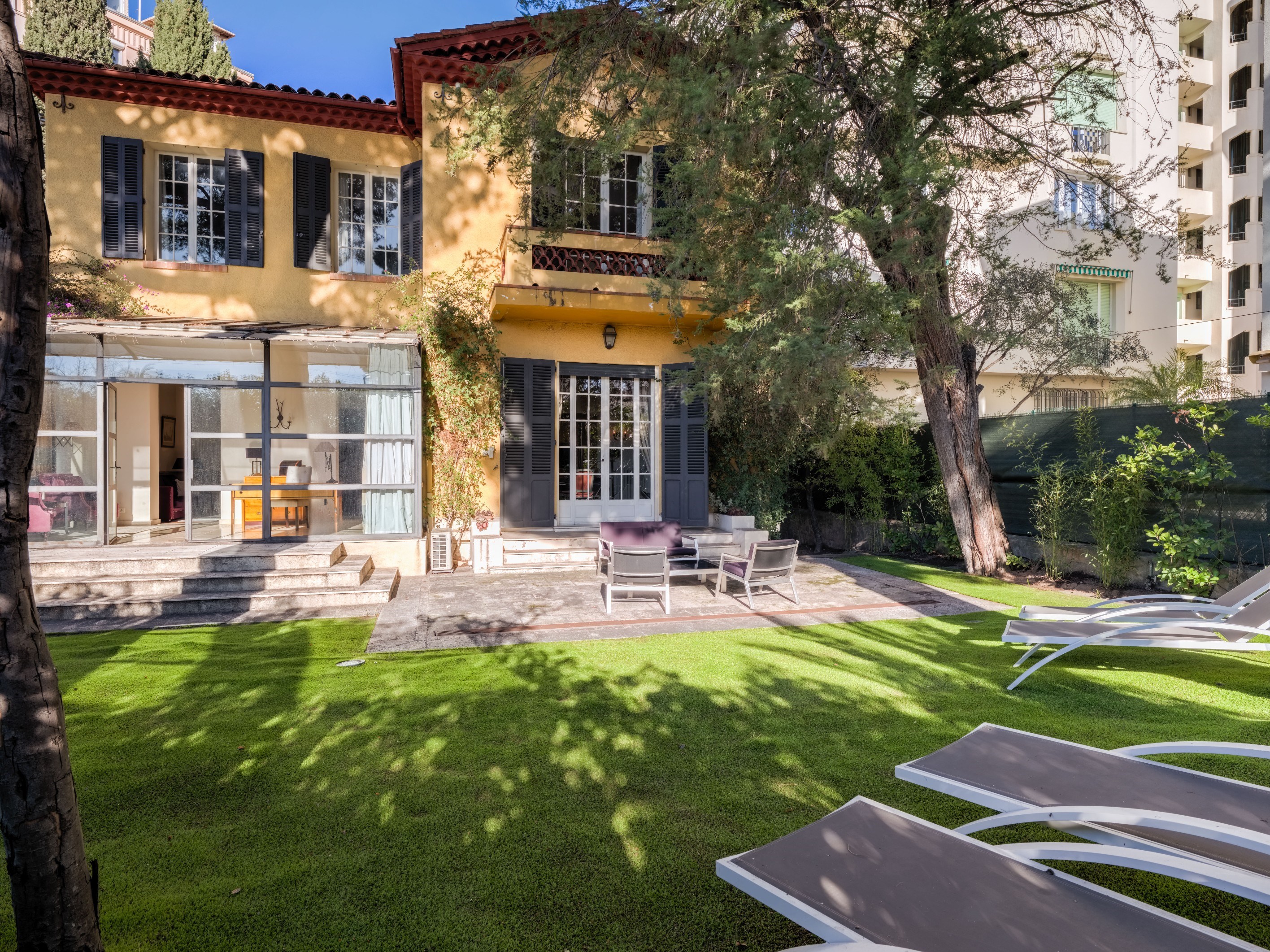  Bourgeois style property in Cannes, 50m from the Croisette, sea view, 5 bedrooms - 物件實景