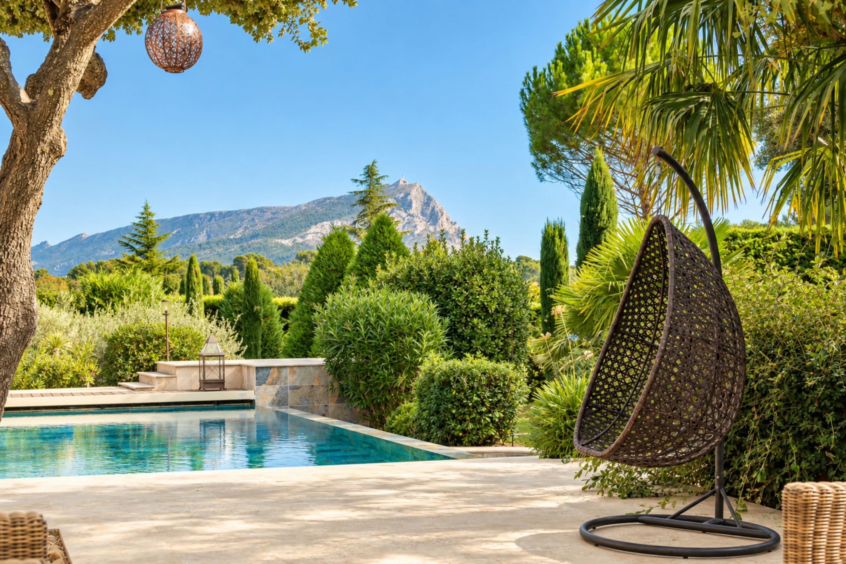  Modern Provençal house with an exceptional view of Sainte-Victoire - 物件實景
