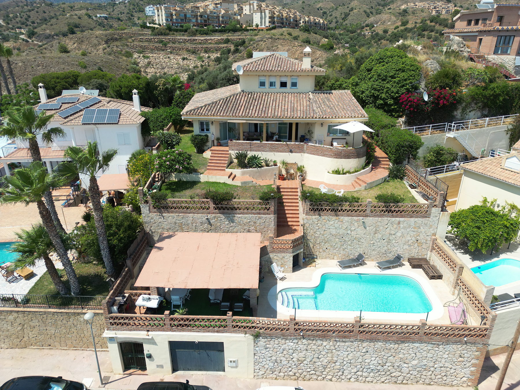  South-facing villa with panoramic sea views in La Cala del Moral - 物件實景