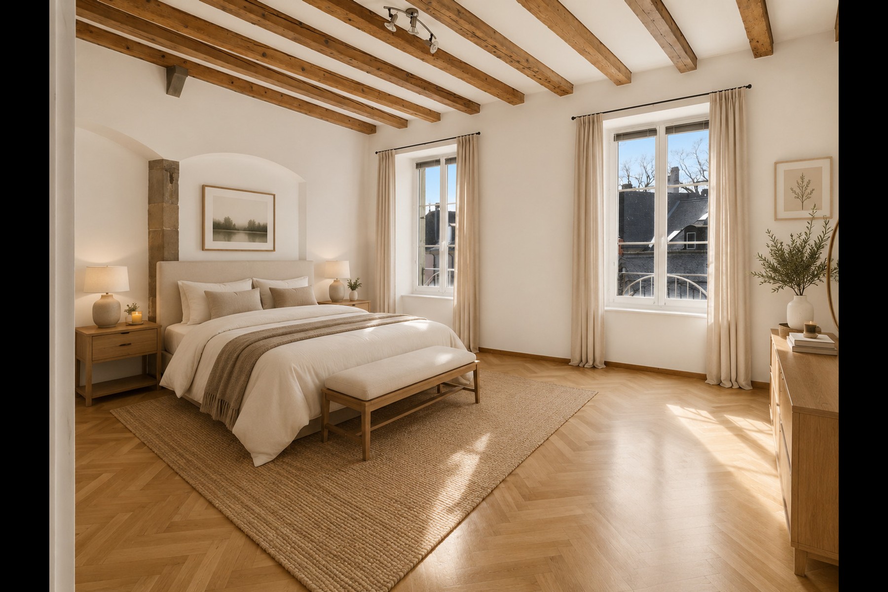  Stunning 6-room duplex in the heart of the town of Aubonne - 物件實景