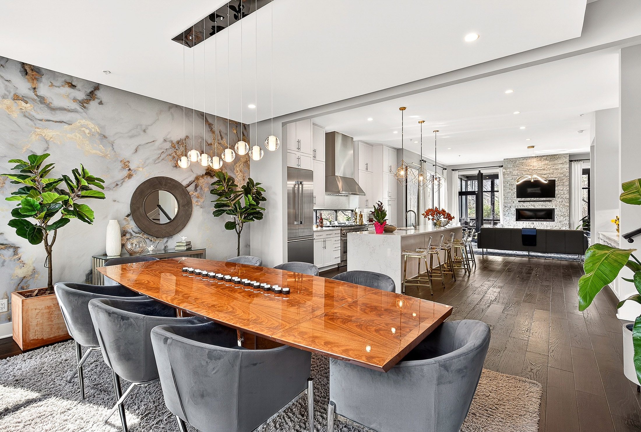  Exceptional End-Unit Townhome at Moda Decatur - 物件實景