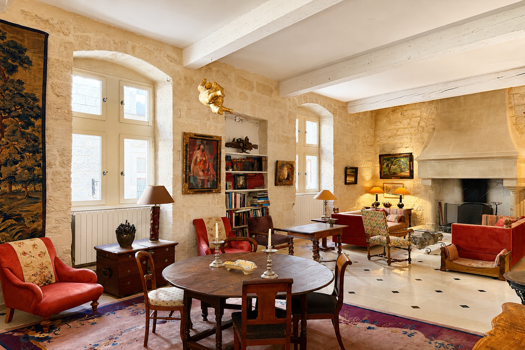  Exceptional Apartment with Garden Terrace in a Historic Mansion in Uzès - 物件實景