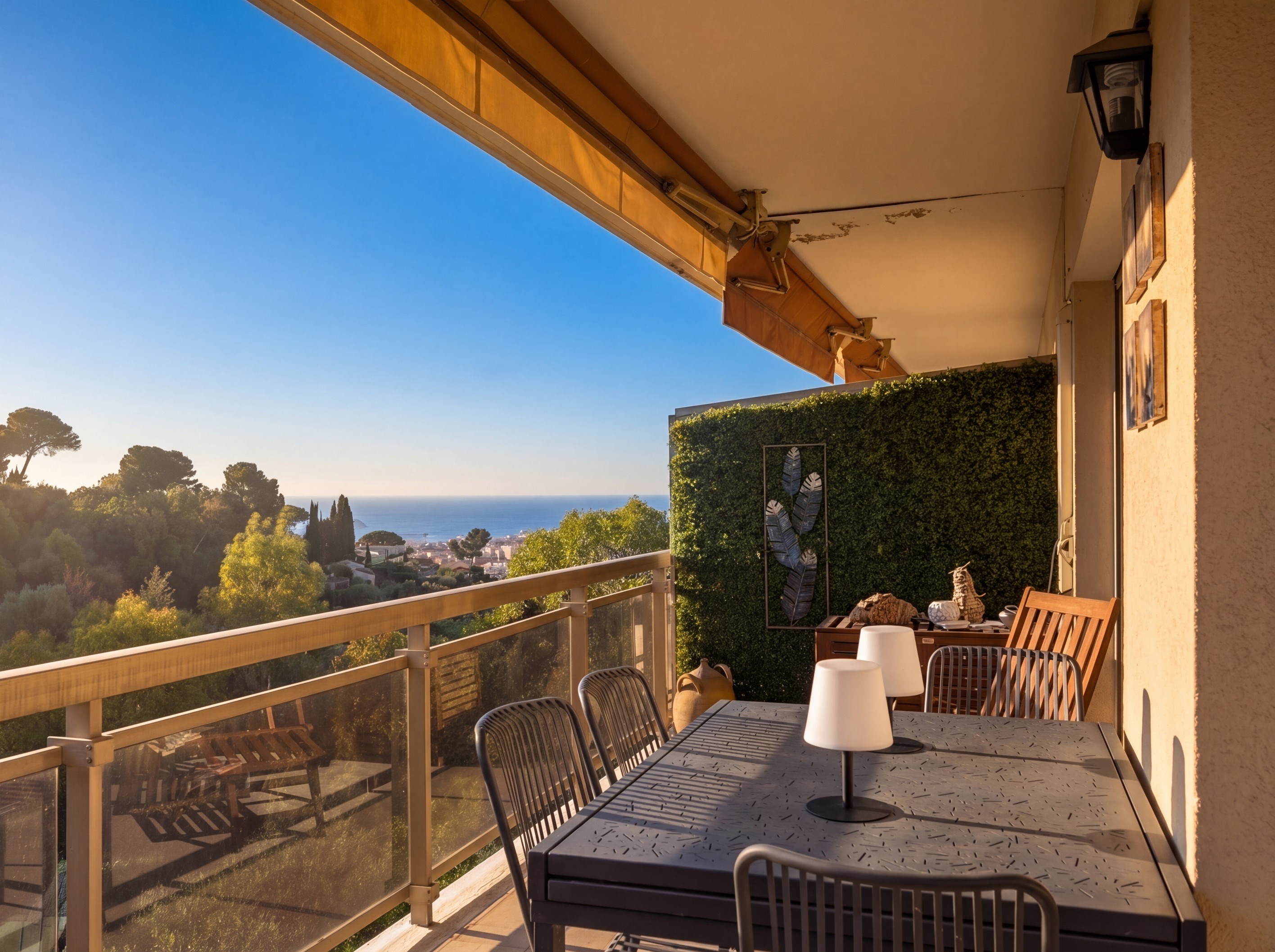  Le Cannet near Cannes sea view apartment 3 bedroom terrace pool tennis secure r… - 物件實景