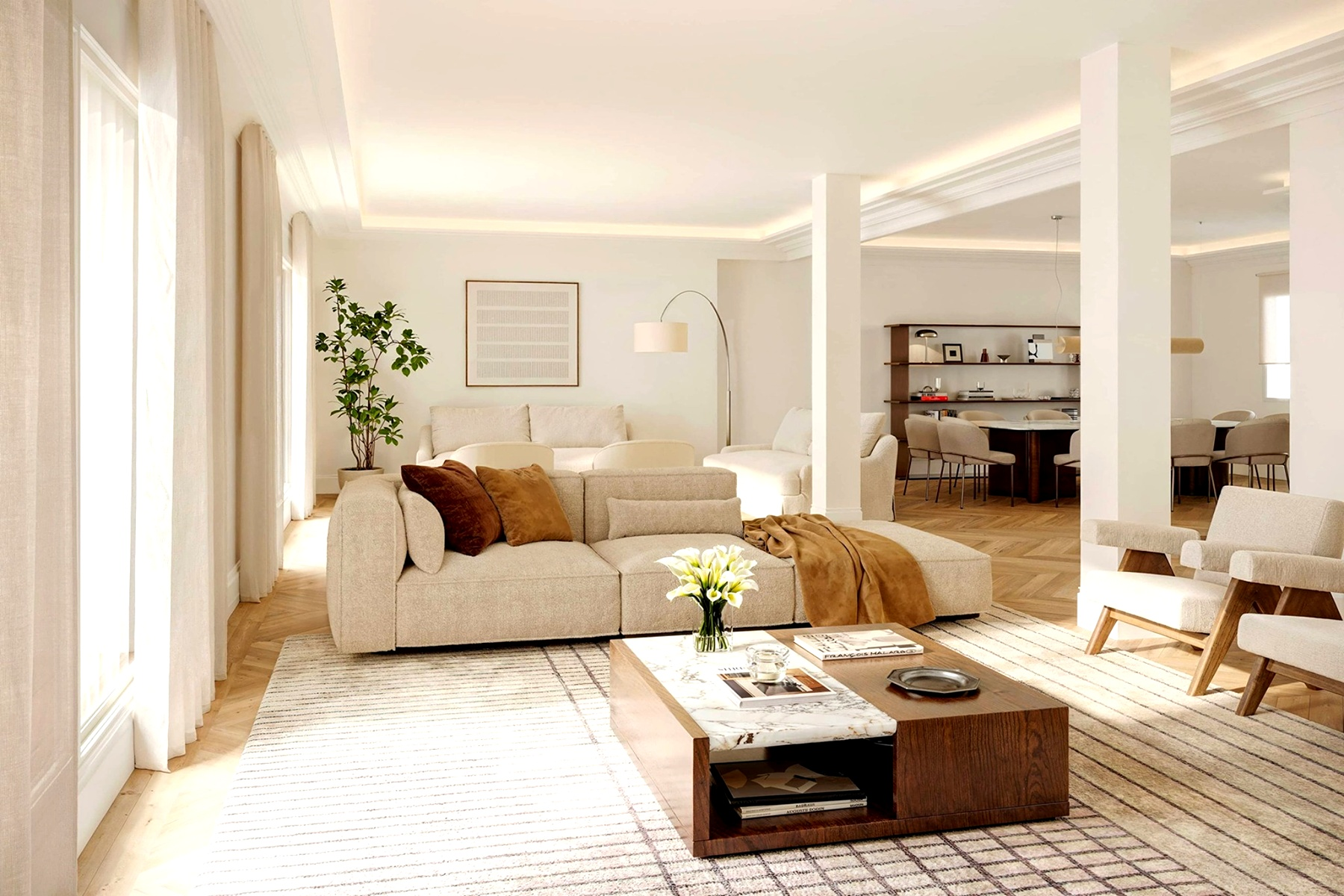  Contemporary penthouse in the center of Madrid - 物件實景