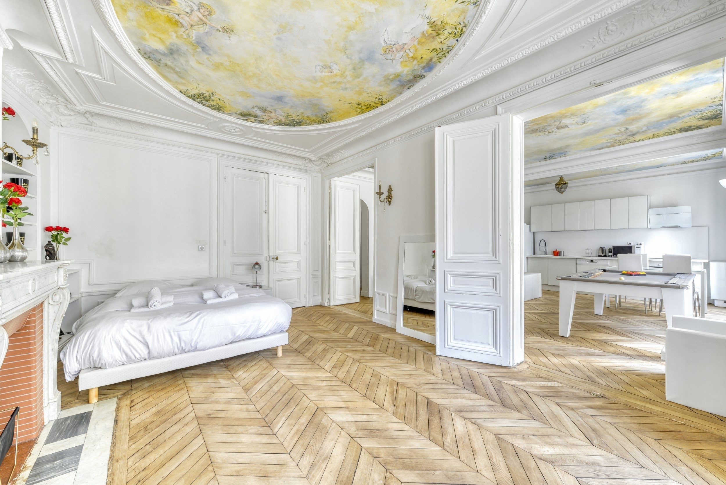  4-room, 3-bedroom apartment in the 8th arrondissement of Paris - 物件實景