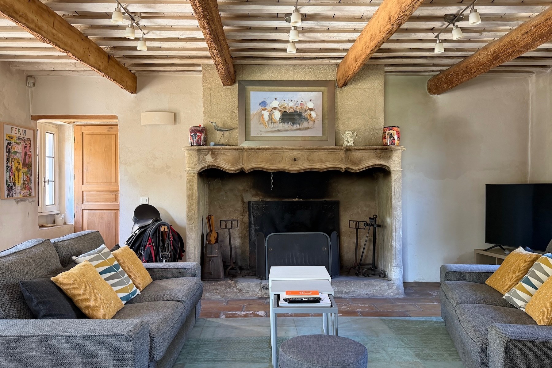  Charming country house with swimming pond and landscaped grounds, 6 km from Uzès - 物件實景