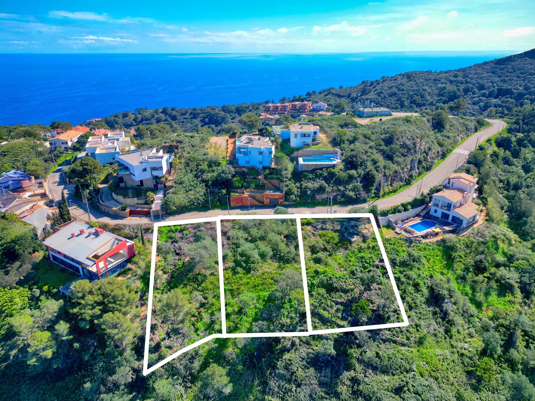  Large building plot, divisible into 2 separate plots with views - 物件實景