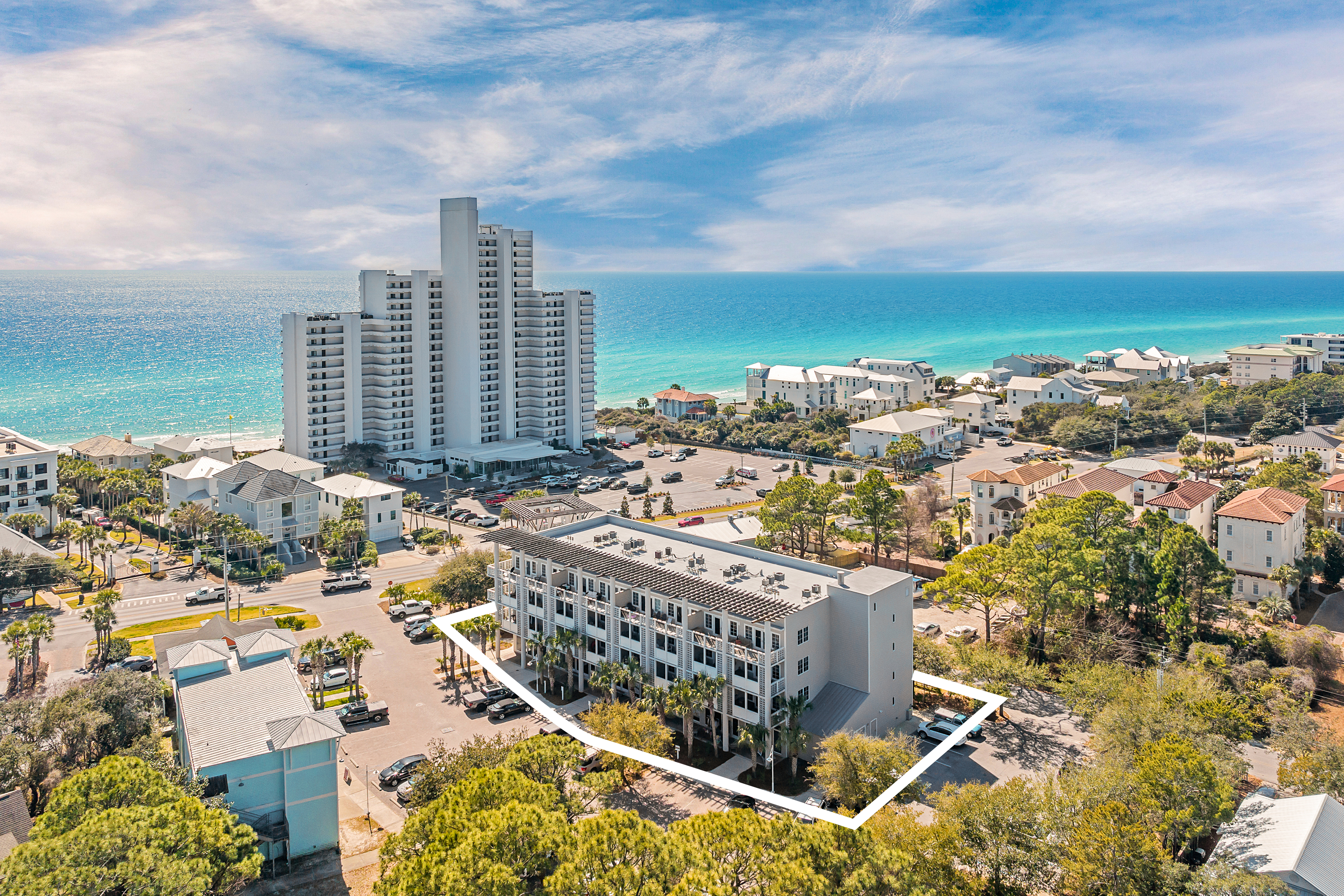  Top-Floor Coastal Condo Steps from Seagrove Beach - 物件實景