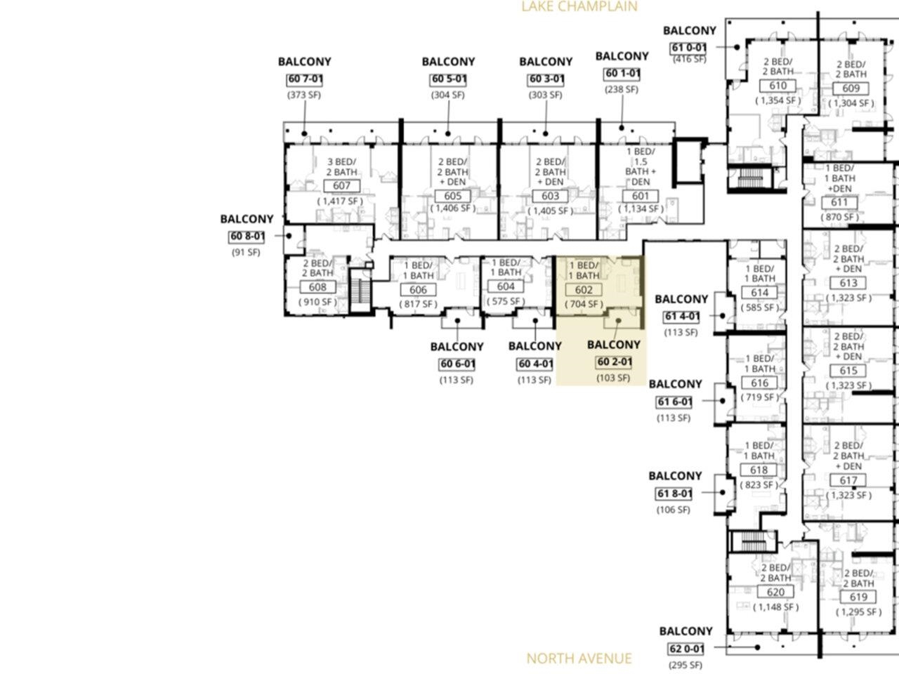 Burlington, Vermont, 05401, United States, 1 Bedroom Bedrooms, ,Residential,For Sale,1711937