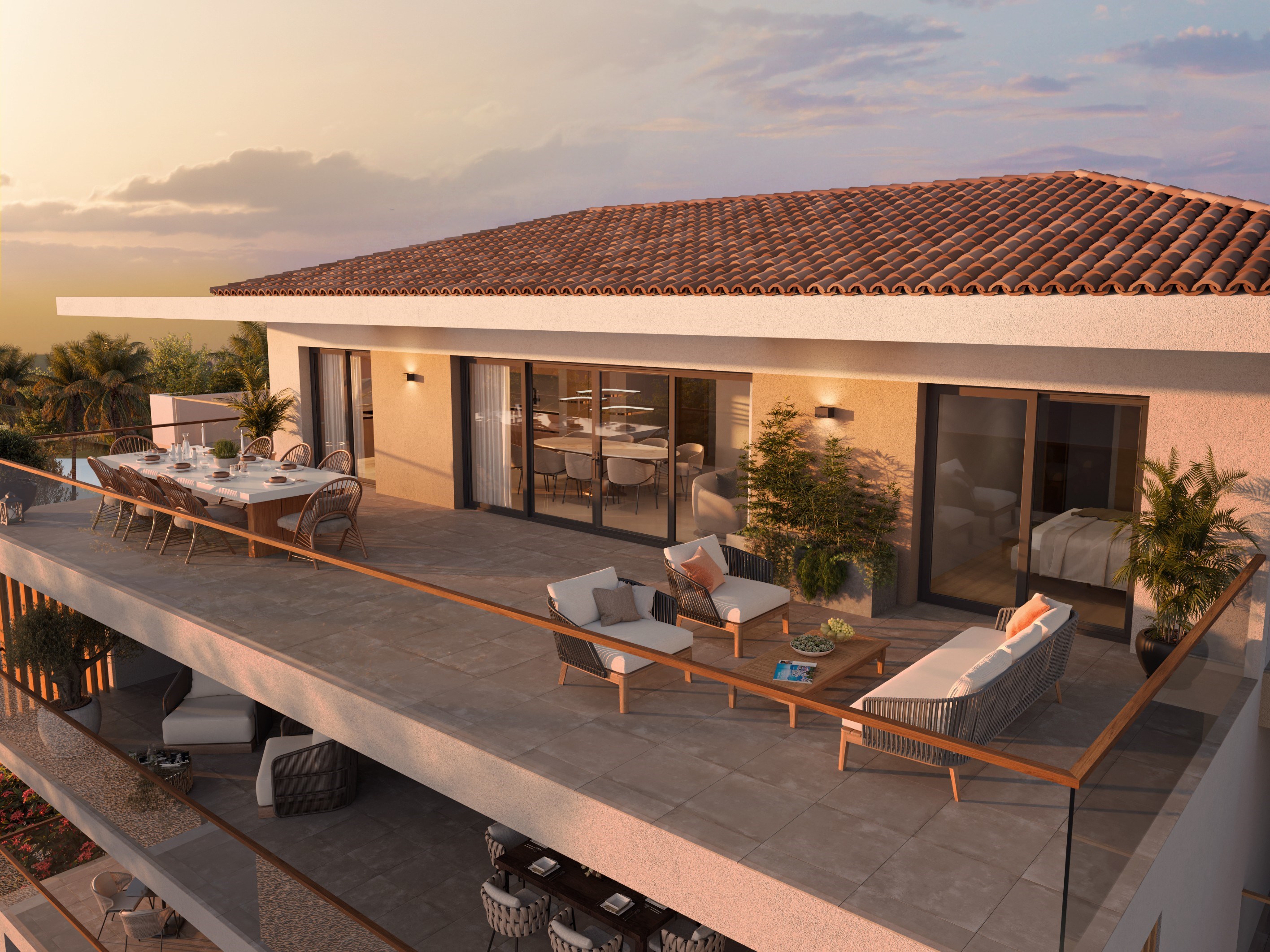  Cannes center, 3 bedroomed penthouse with refined fittings - 物件實景