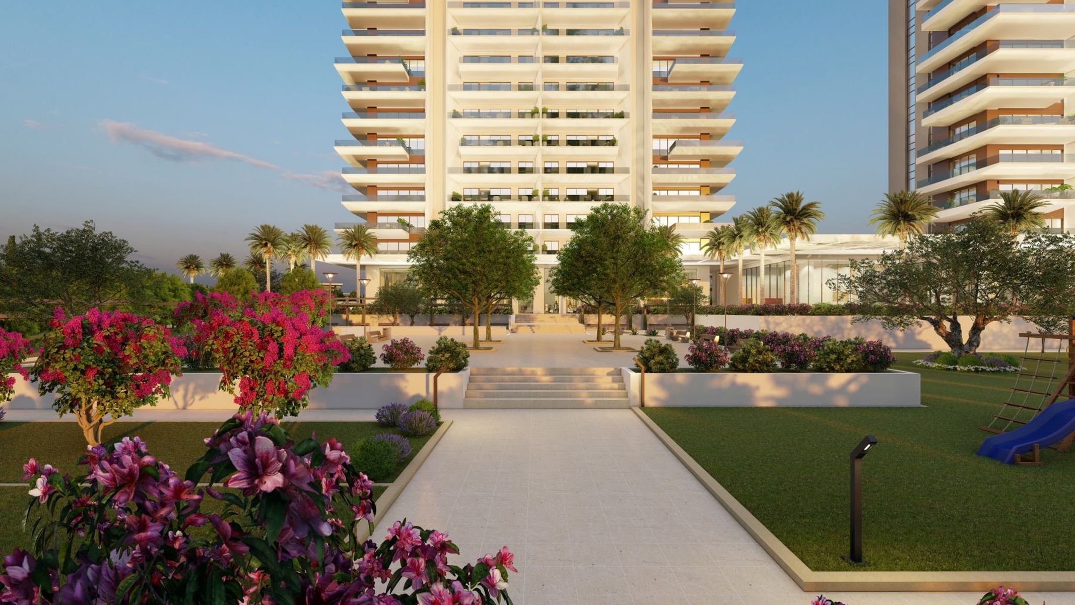  4 Bedroom Apartment with Sweeping Sea Views from the 12th Floor in Pafos - 物件實景