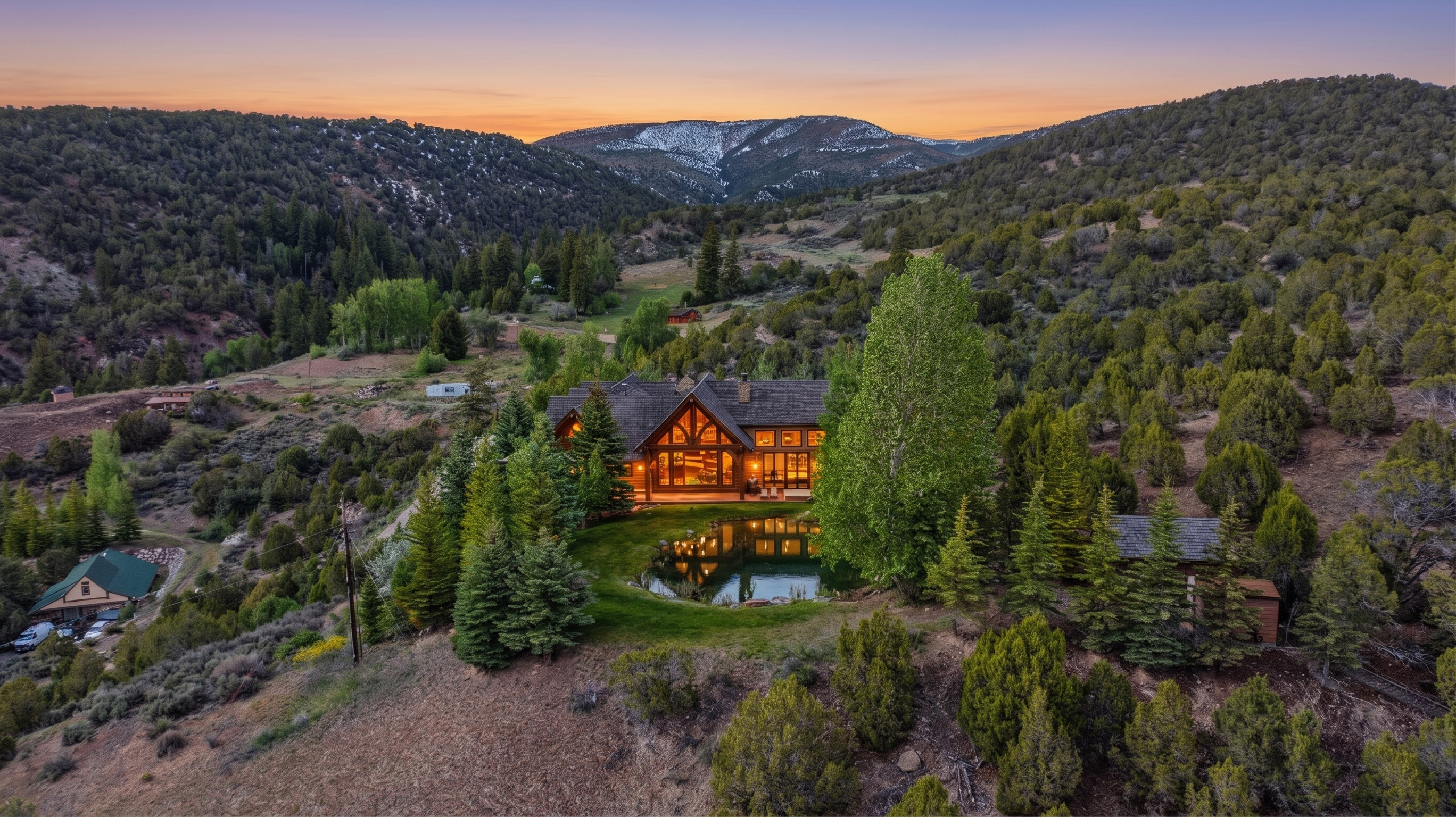  Exceptional Mountain Estate Offering Breathtaking Views - 物件實景