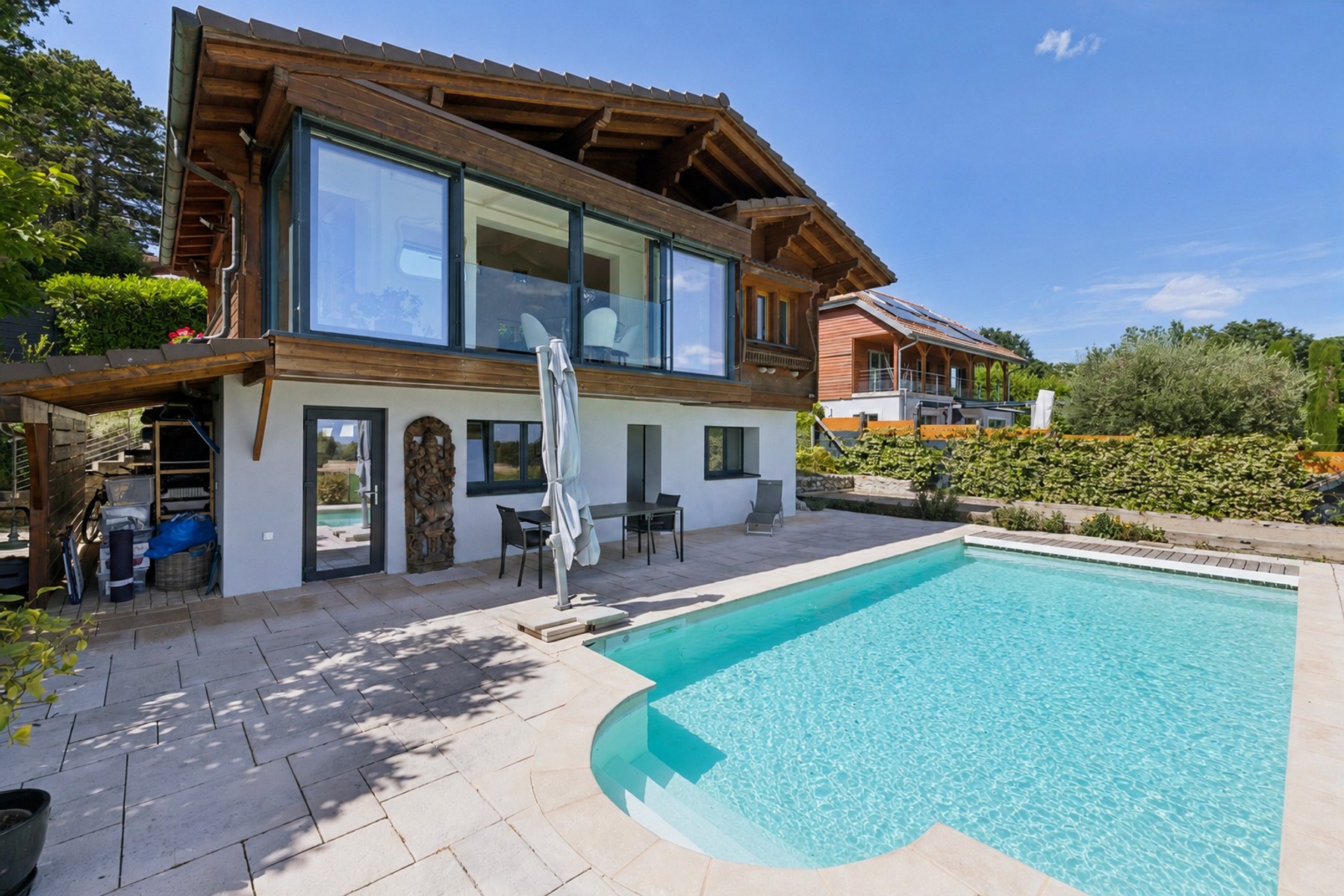  Stunning lake view, cottage with a pool - 物件實景