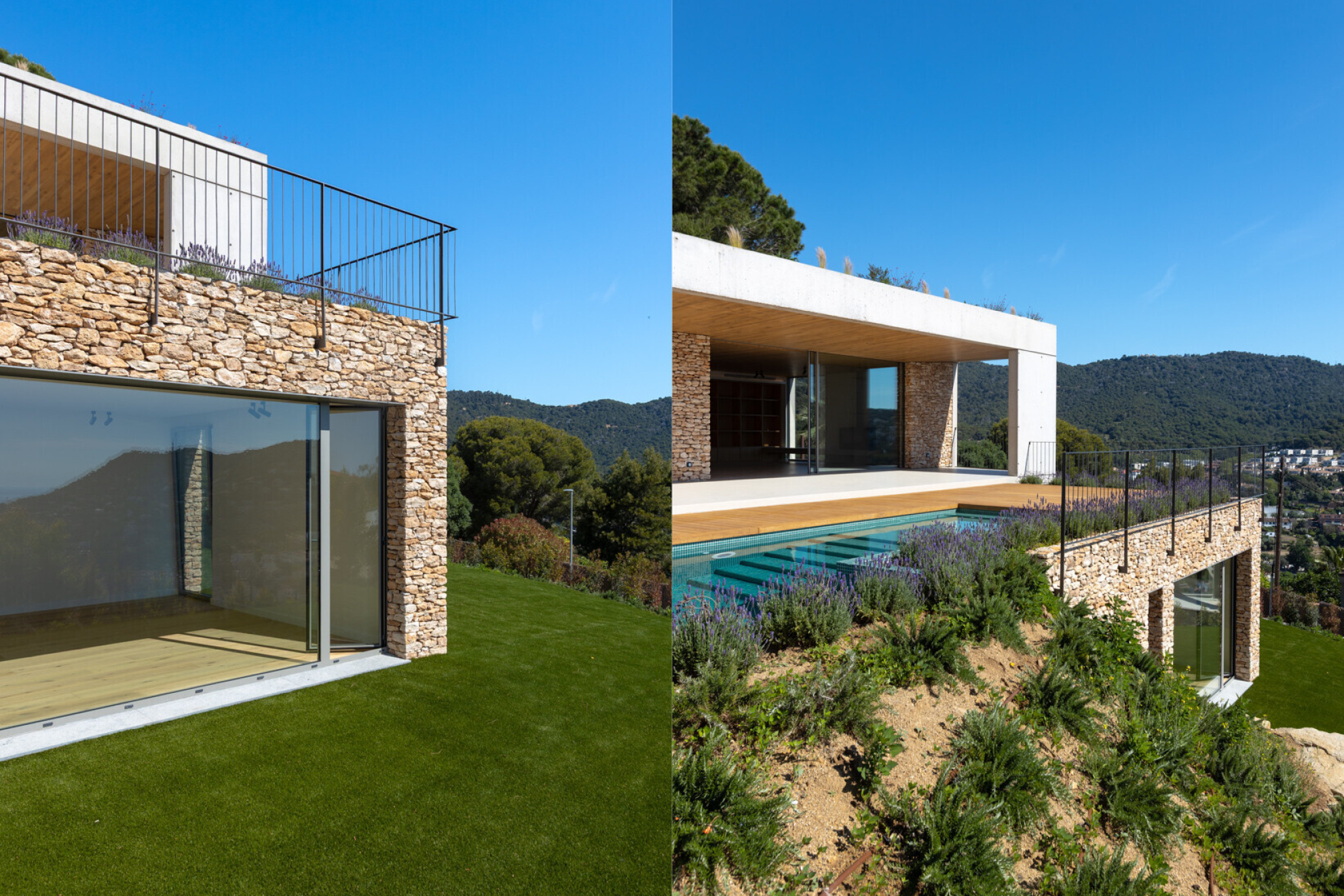  Spectacular new contemporary house with sea views in Cabrils - 物件實景