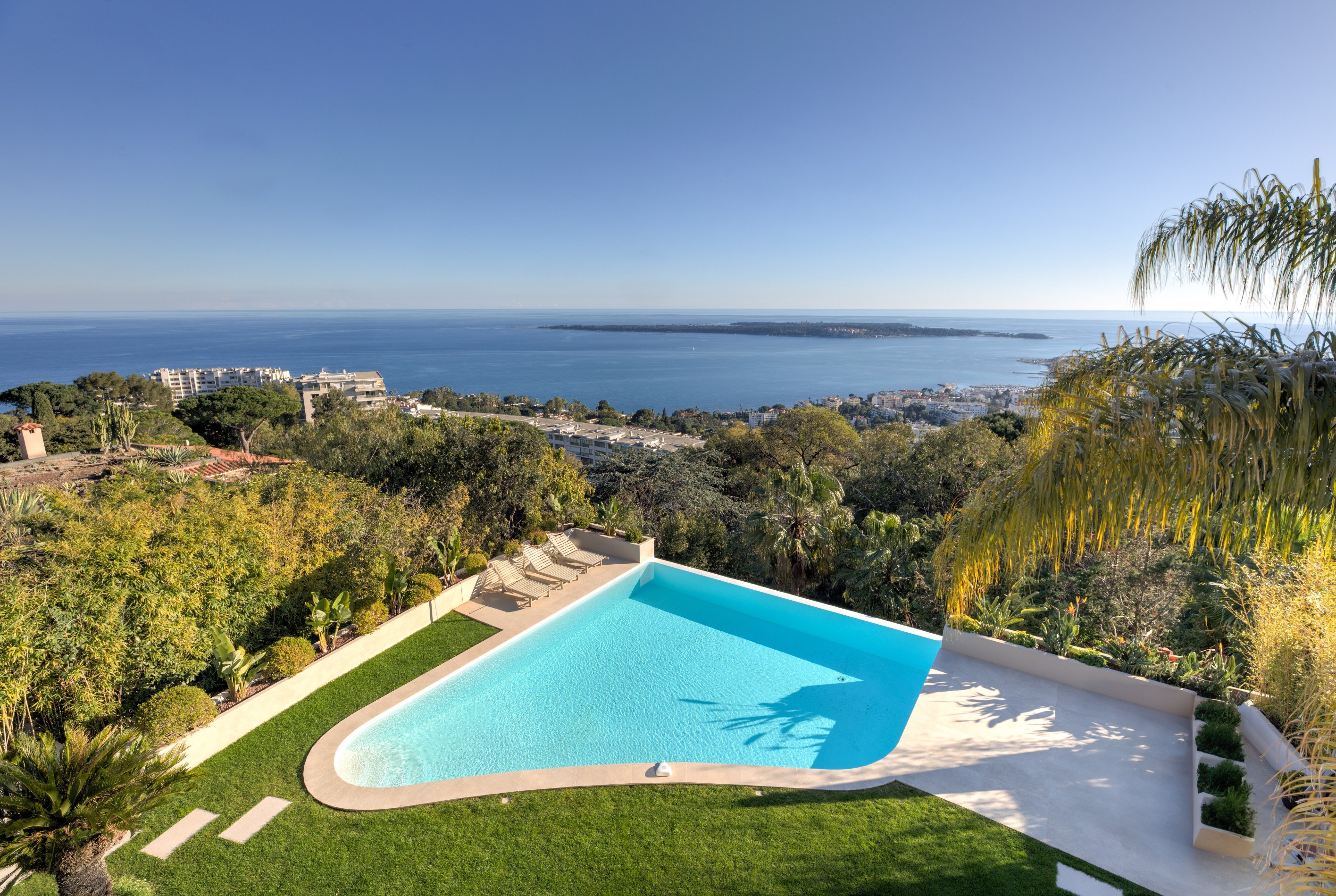  Cannes Californie - Modern villa in perfect condition with sea view, prime posi… - 物件實景